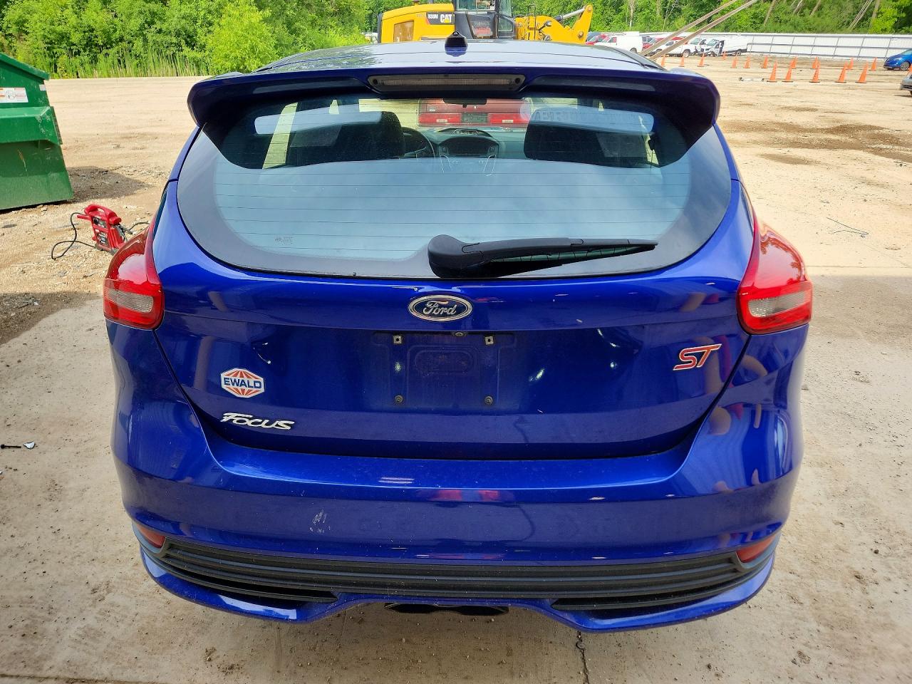 2015 Ford Focus St Blue vin: 1FADP3L91FL216400