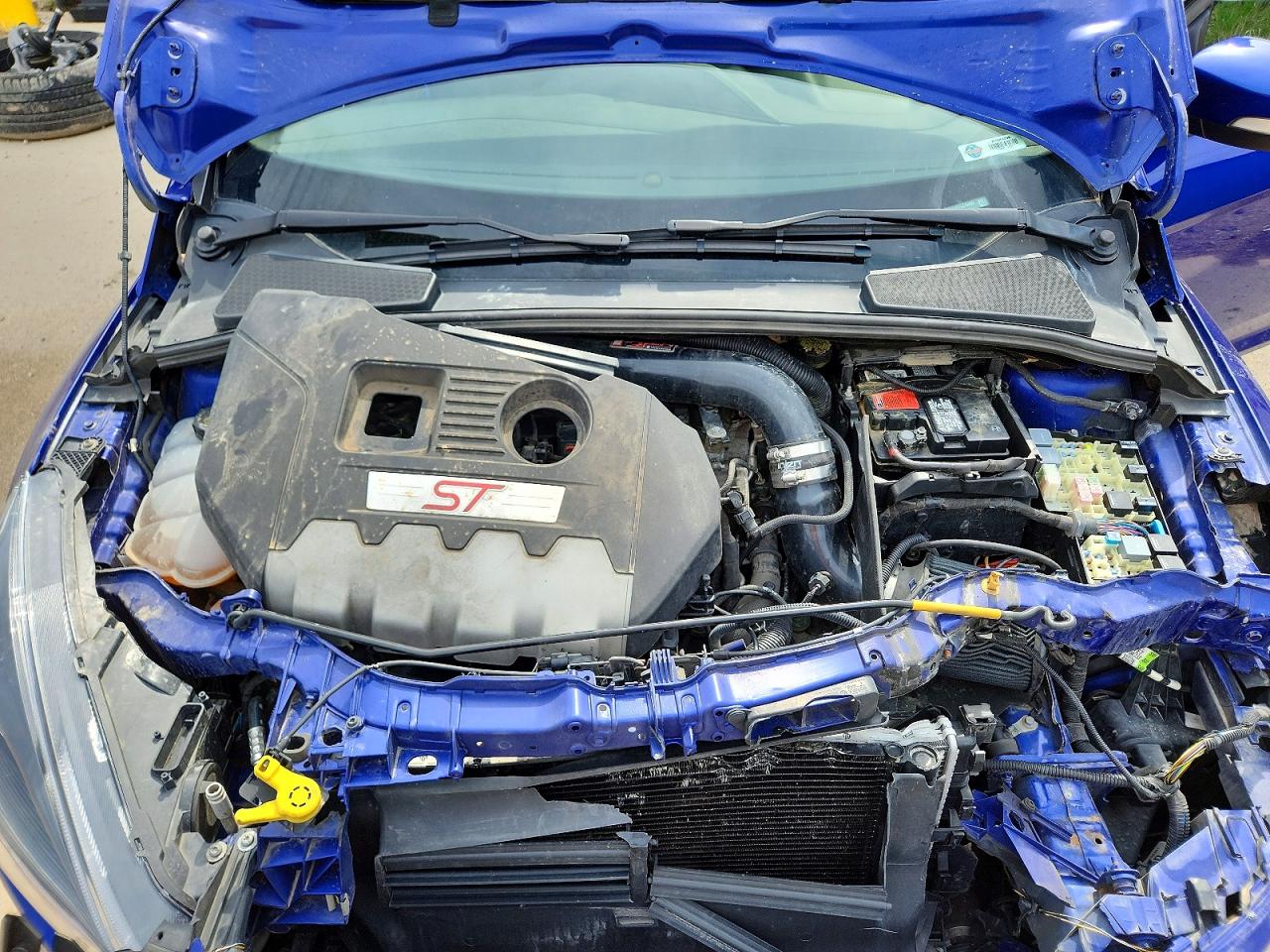 2015 Ford Focus St Blue vin: 1FADP3L91FL216400