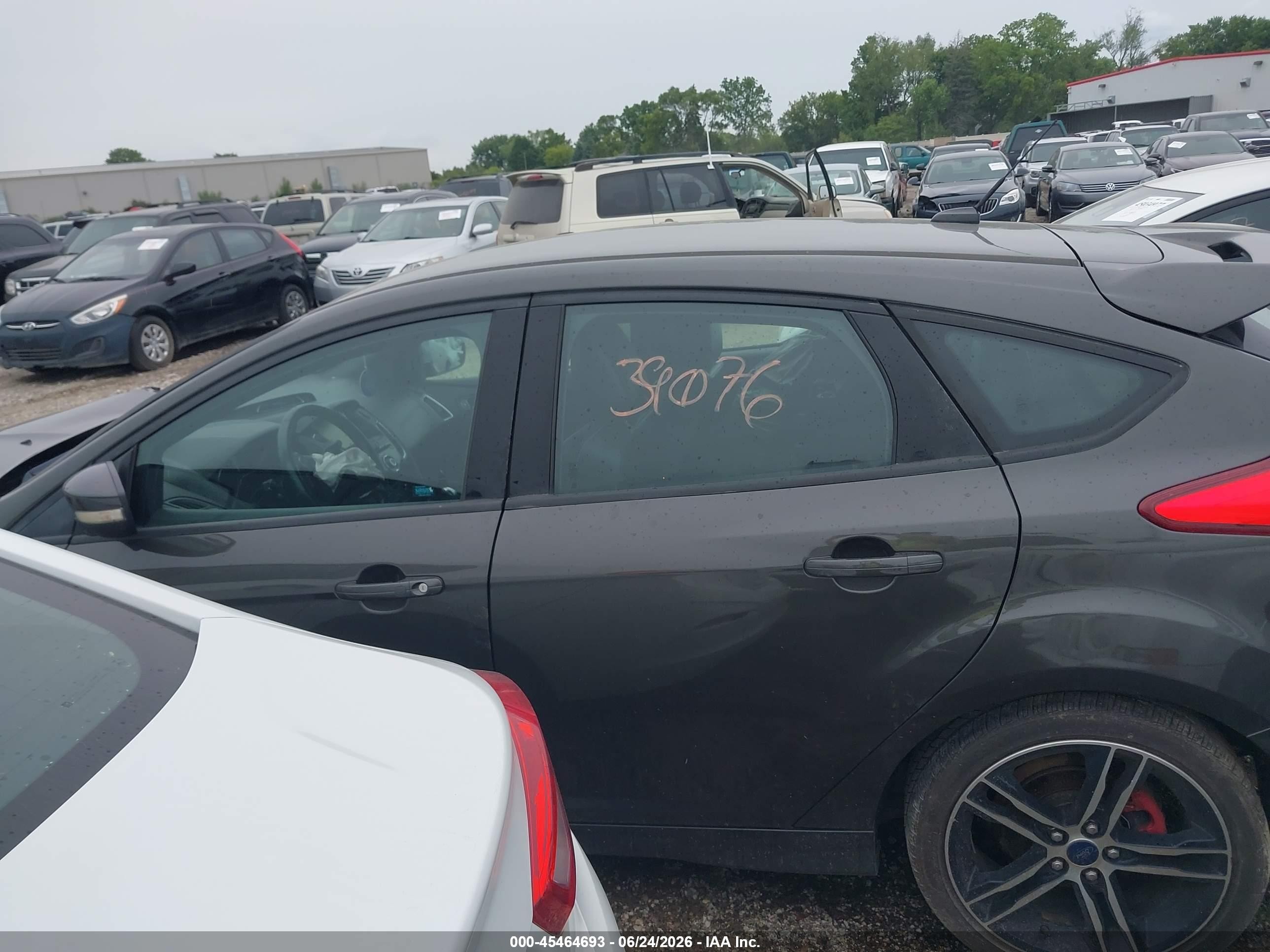 2015 Ford Focus St   Gray vin: 1FADP3L91FL285717