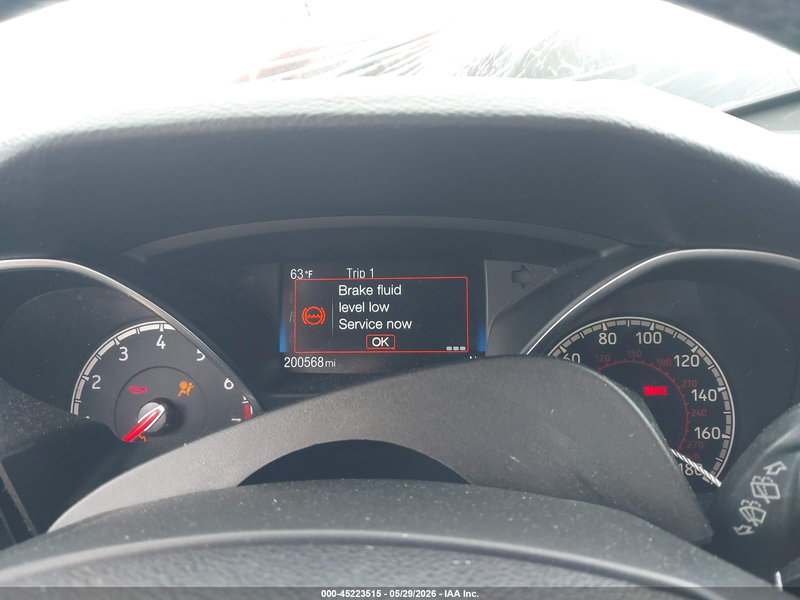 2015 Ford Focus St   Red vin: 1FADP3L91FL306758