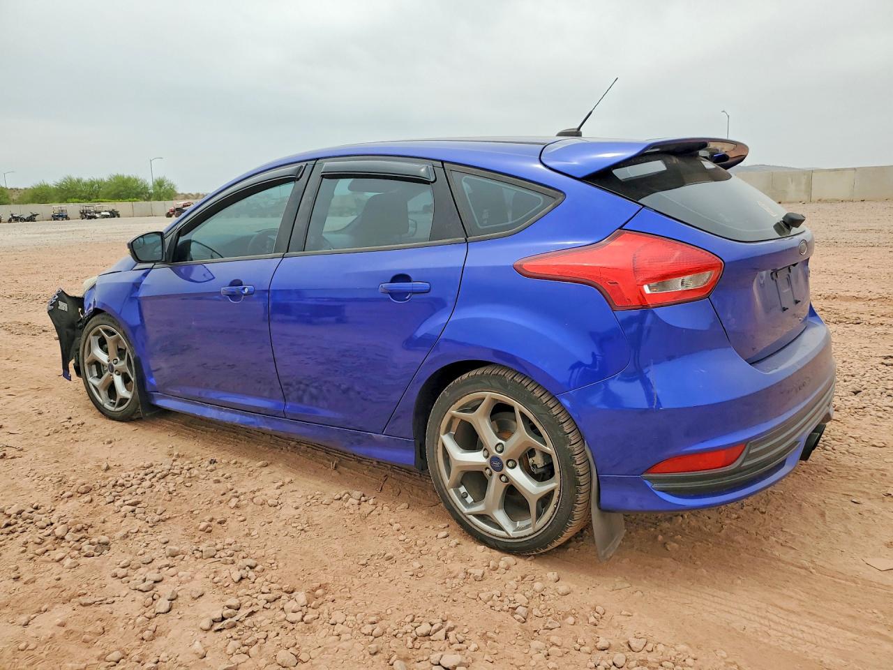 2015 Ford Focus St Blue vin: 1FADP3L91FL315217