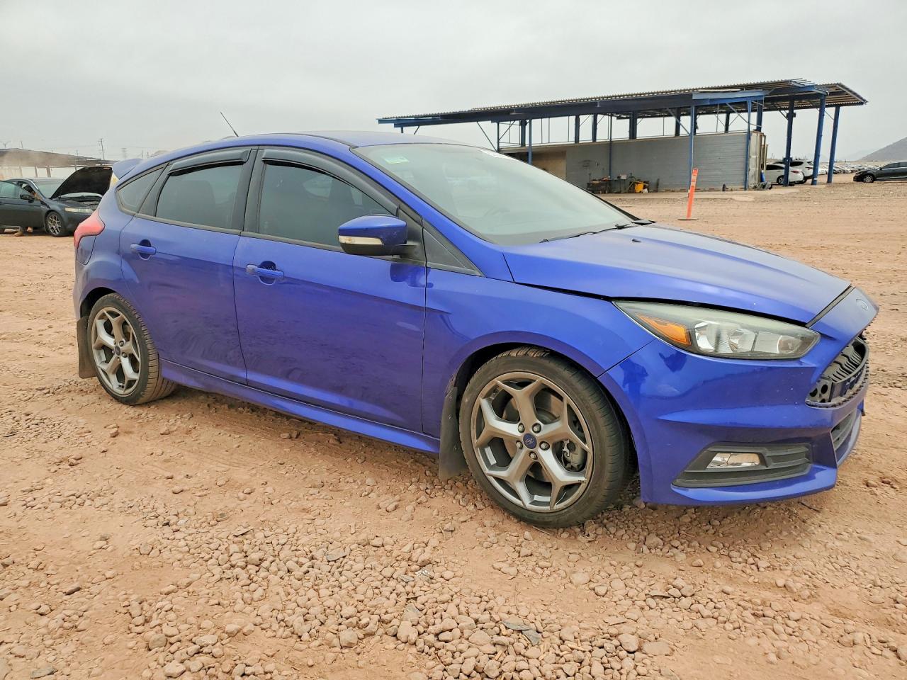 2015 Ford Focus St Blue vin: 1FADP3L91FL315217