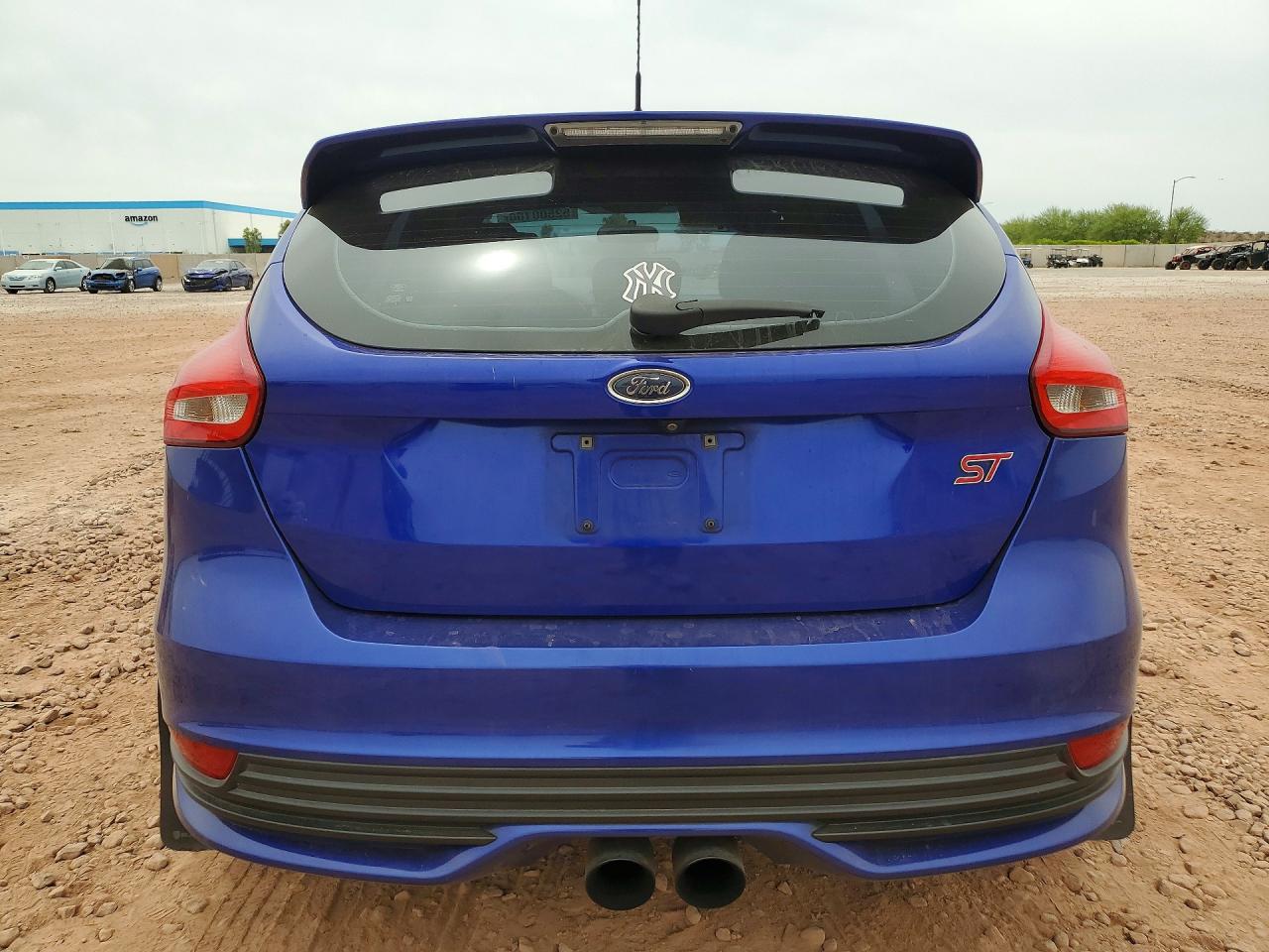 2015 Ford Focus St Blue vin: 1FADP3L91FL315217