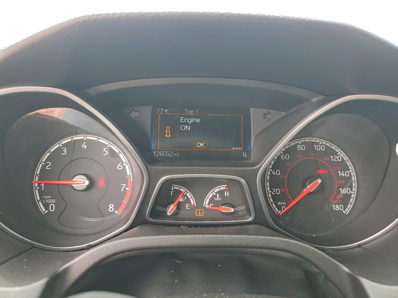 2015 Ford Focus St Blue vin: 1FADP3L91FL315217