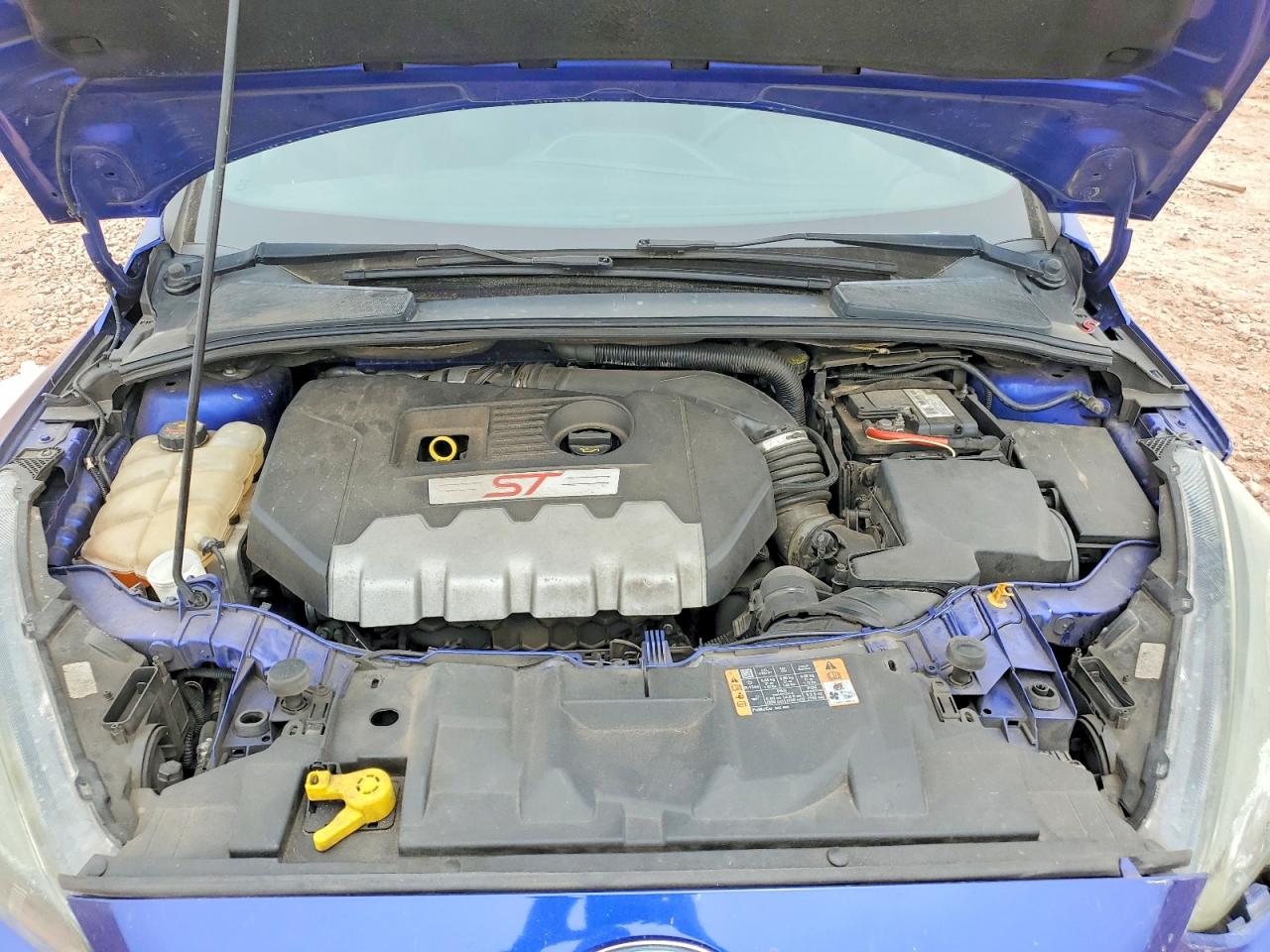 2015 Ford Focus St Blue vin: 1FADP3L91FL315217