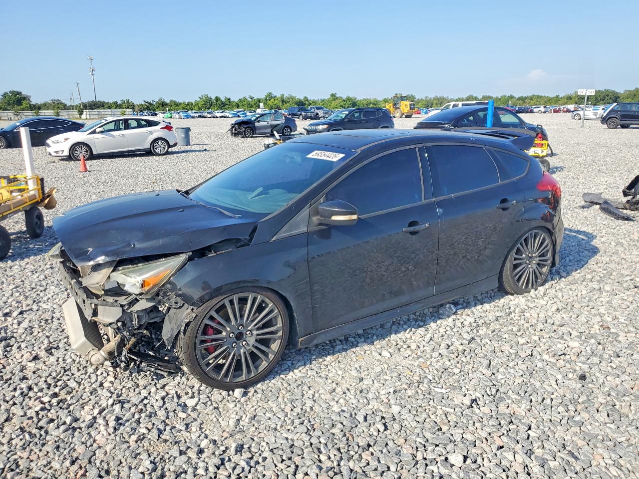 2015 Ford Focus St Black vin: 1FADP3L91FL338982