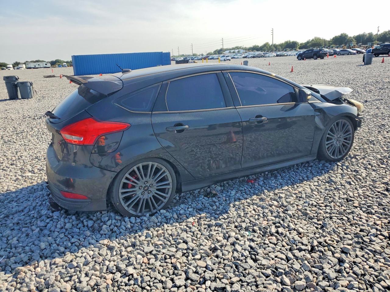 2015 Ford Focus St Black vin: 1FADP3L91FL338982