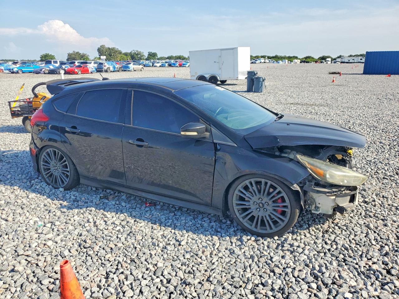 2015 Ford Focus St Black vin: 1FADP3L91FL338982