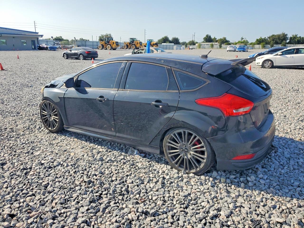 2015 Ford Focus St Black vin: 1FADP3L91FL338982