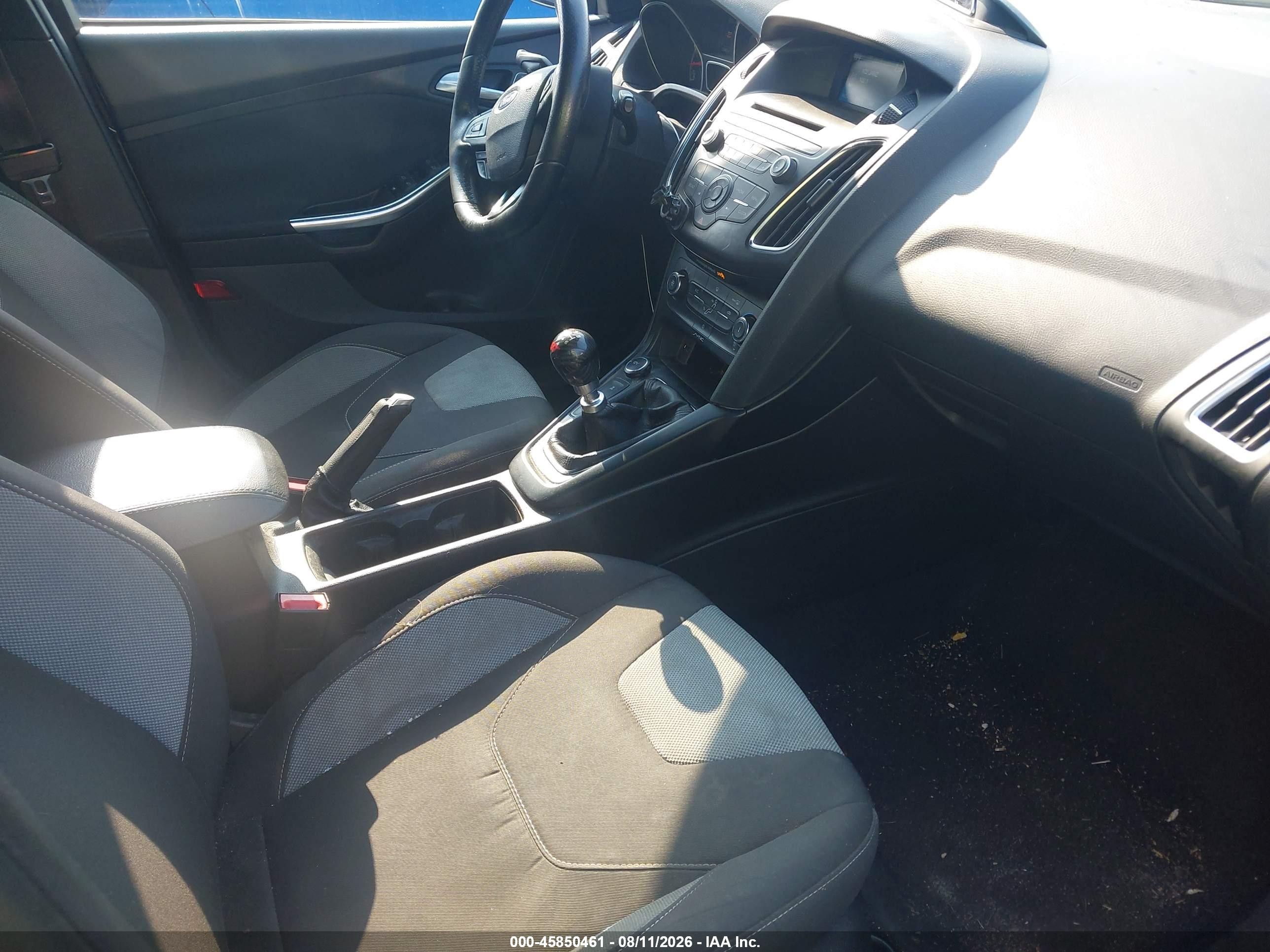 2016 Ford Focus St Black vin: 1FADP3L91GL335159
