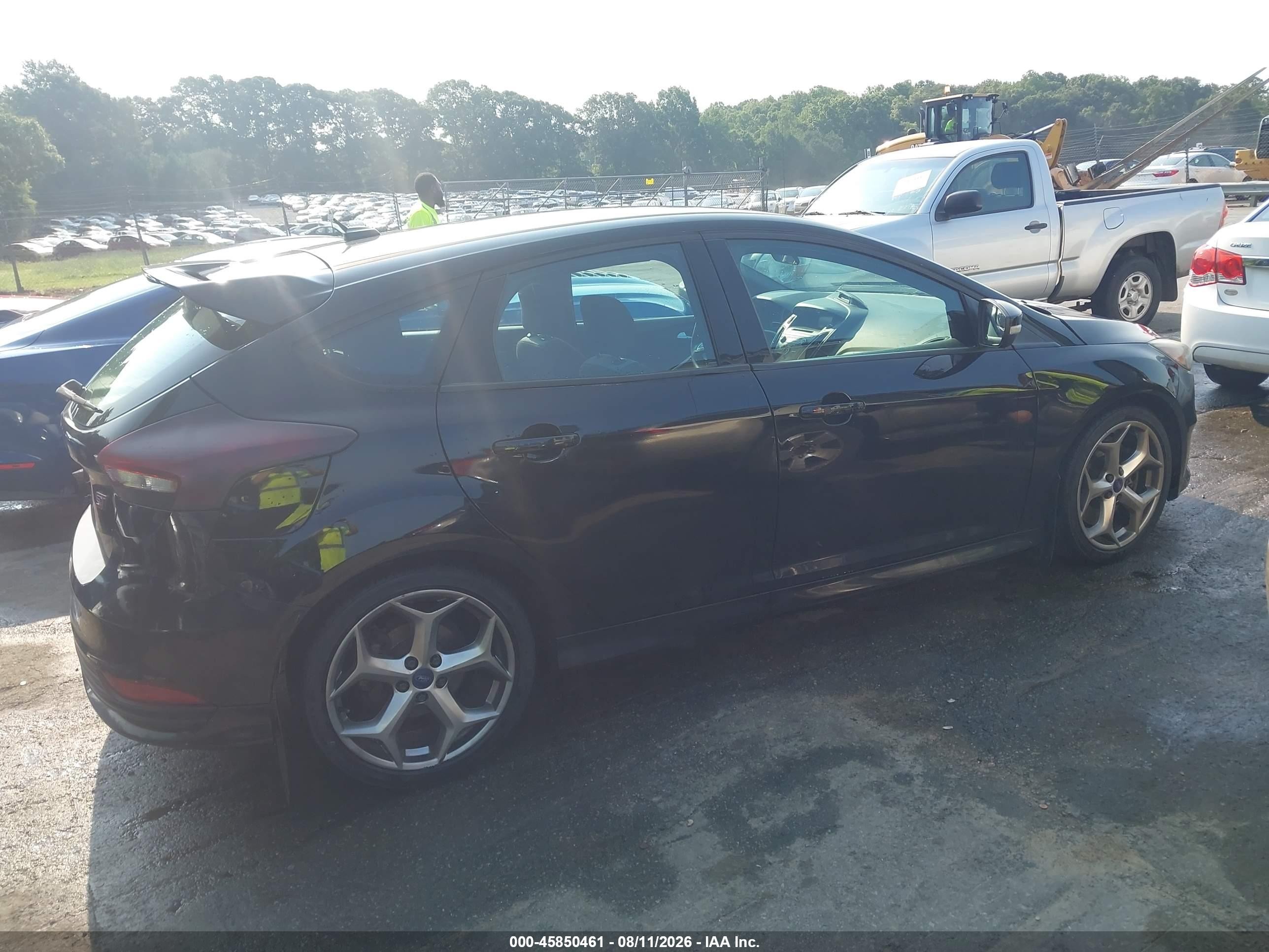 2016 Ford Focus St Black vin: 1FADP3L91GL335159