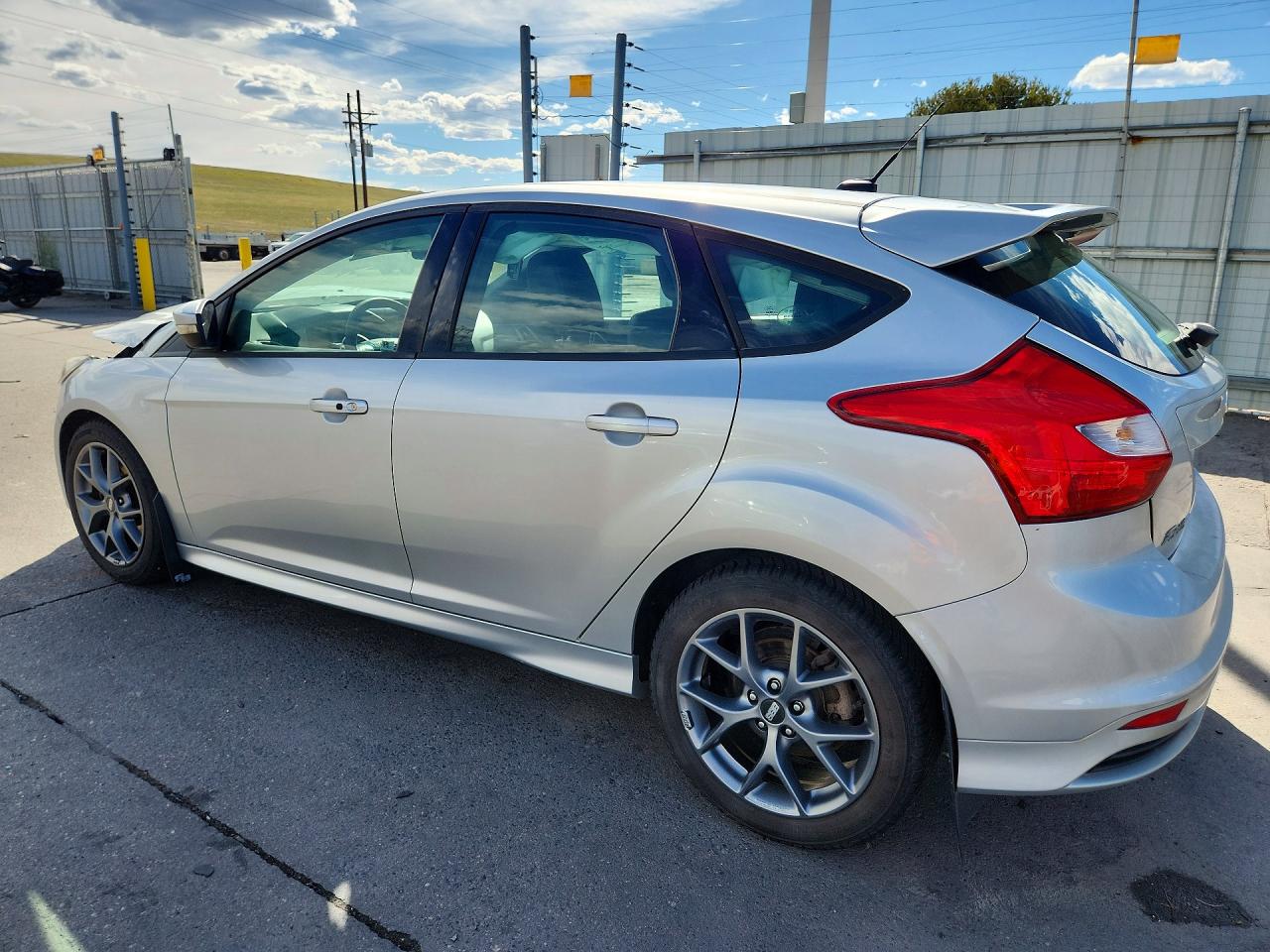 2013 Ford Focus St Silver vin: 1FADP3L92DL234658