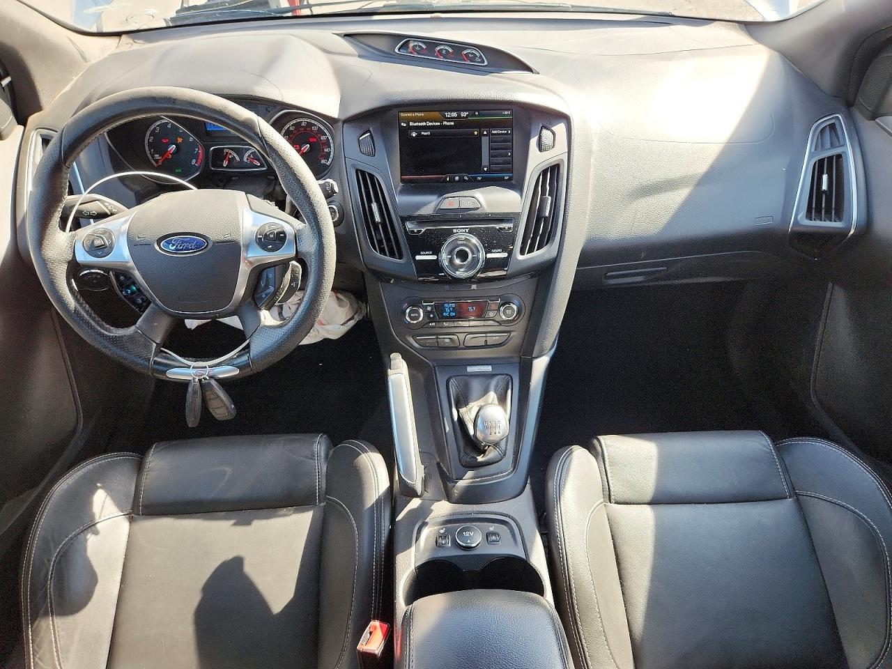 2013 Ford Focus St Silver vin: 1FADP3L92DL234658