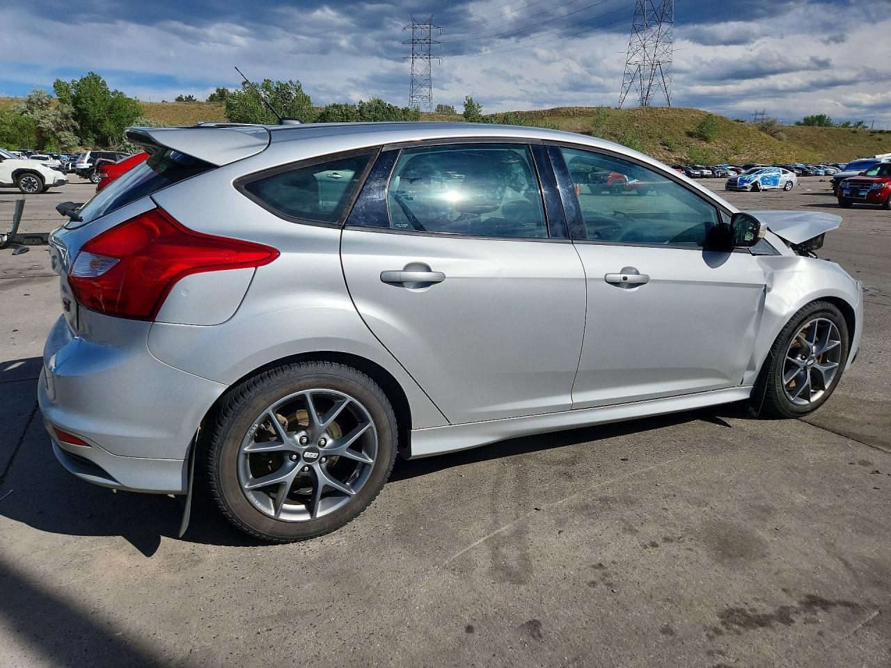 2013 Ford Focus St Silver vin: 1FADP3L92DL234658