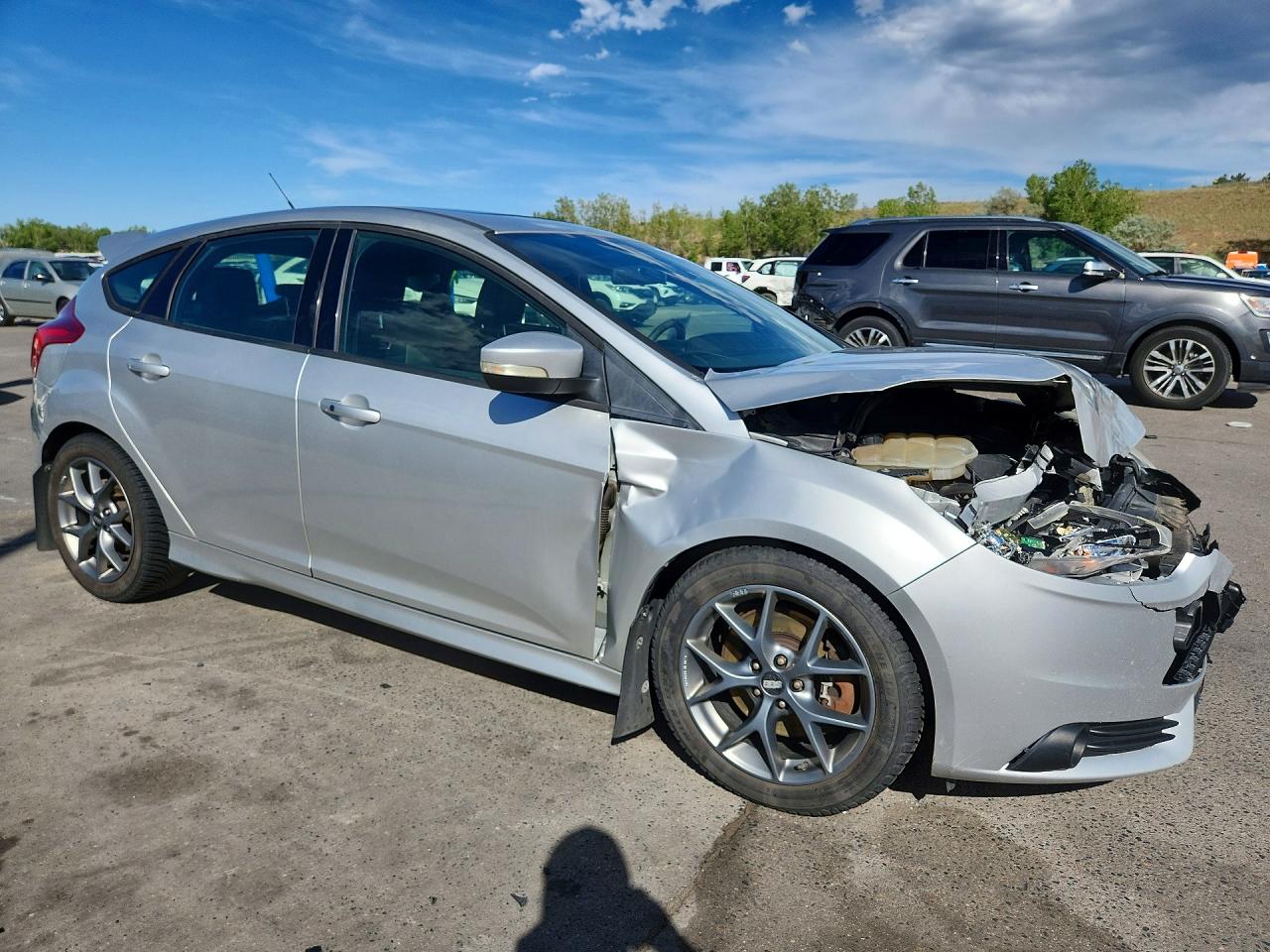 2013 Ford Focus St Silver vin: 1FADP3L92DL234658