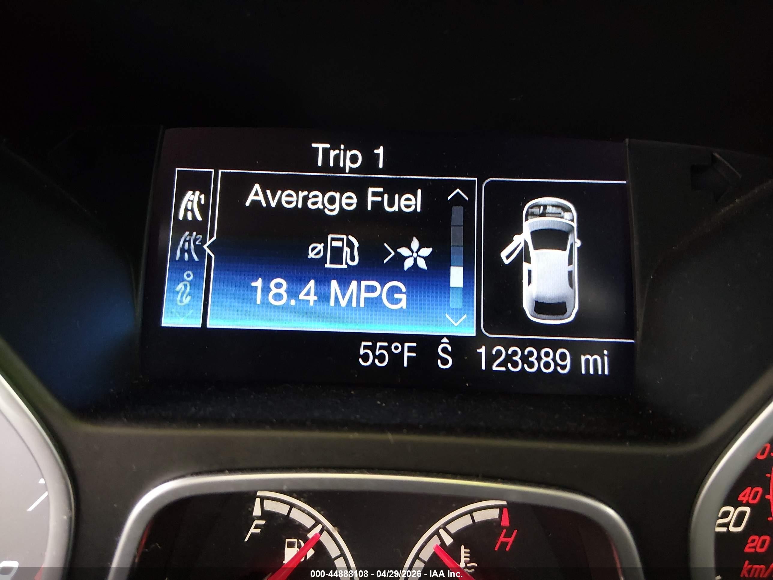 2014 Ford Focus St   White vin: 1FADP3L92EL114795