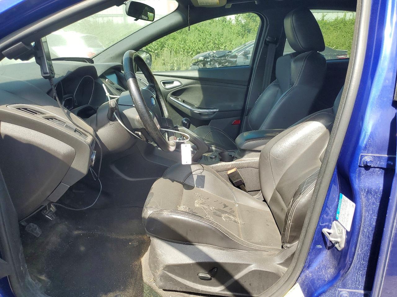2014 Ford Focus St Синий vin: 1FADP3L92EL120094
