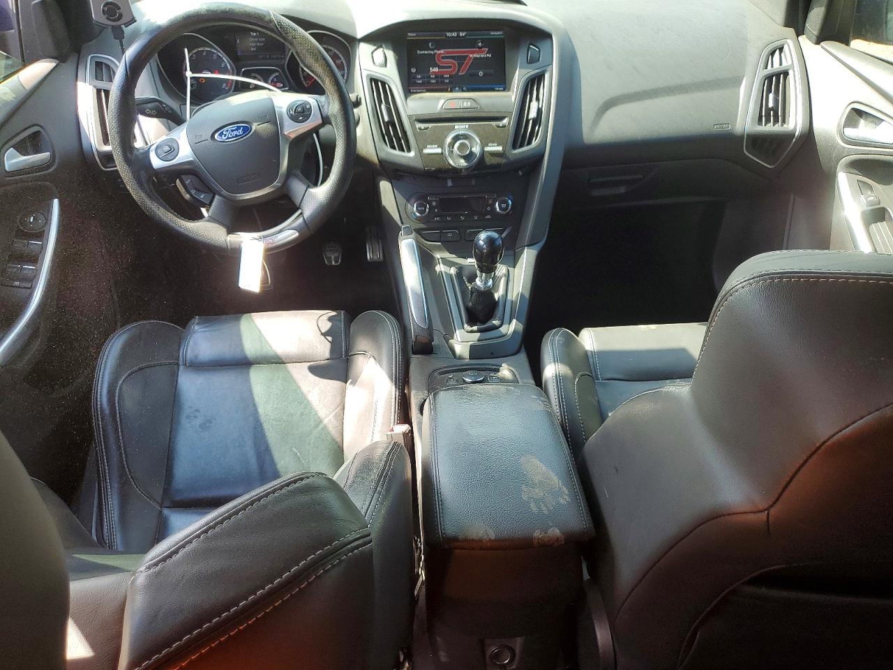 2014 Ford Focus St Синий vin: 1FADP3L92EL120094