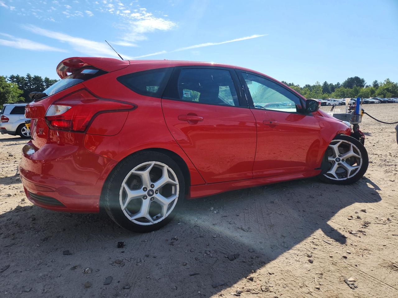 2014 Ford Focus St Red vin: 1FADP3L92EL125215
