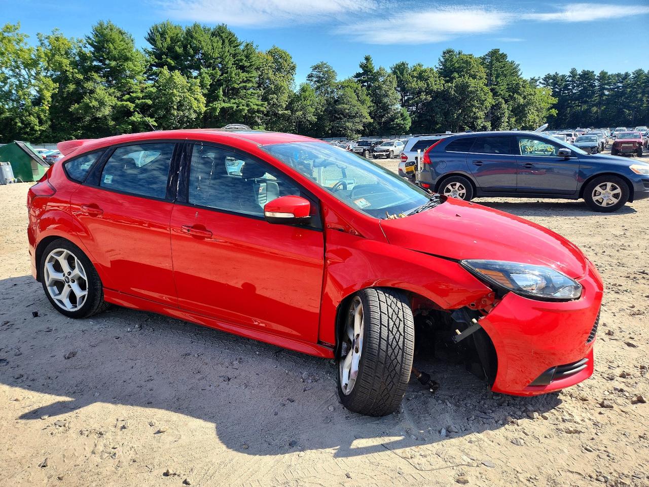2014 Ford Focus St Red vin: 1FADP3L92EL125215