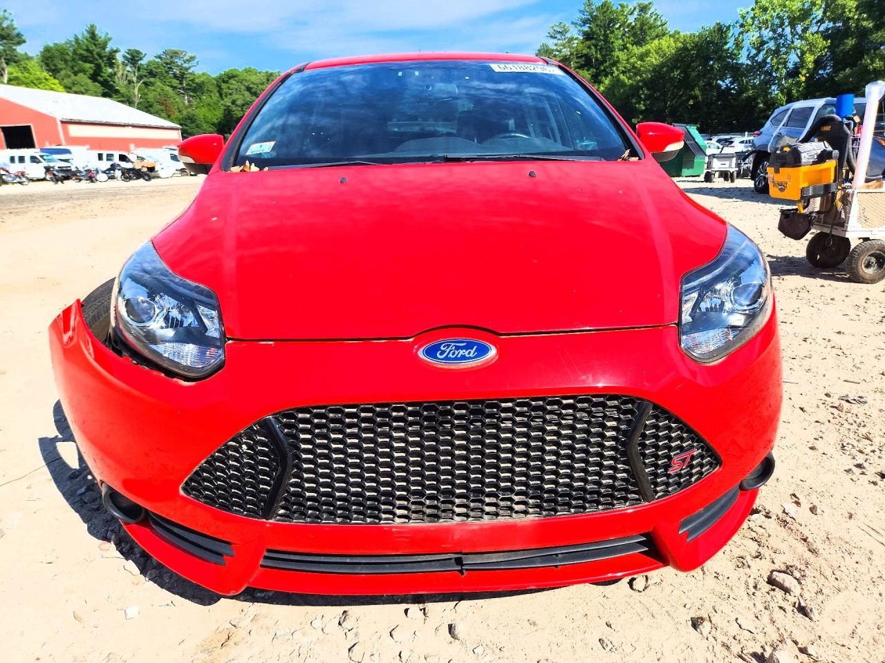 2014 Ford Focus St Red vin: 1FADP3L92EL125215
