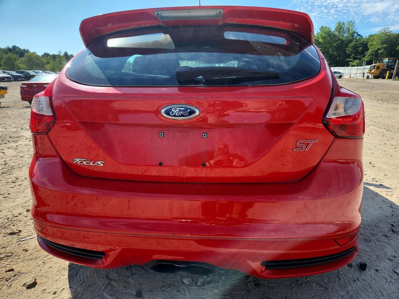 2014 Ford Focus St Red vin: 1FADP3L92EL125215