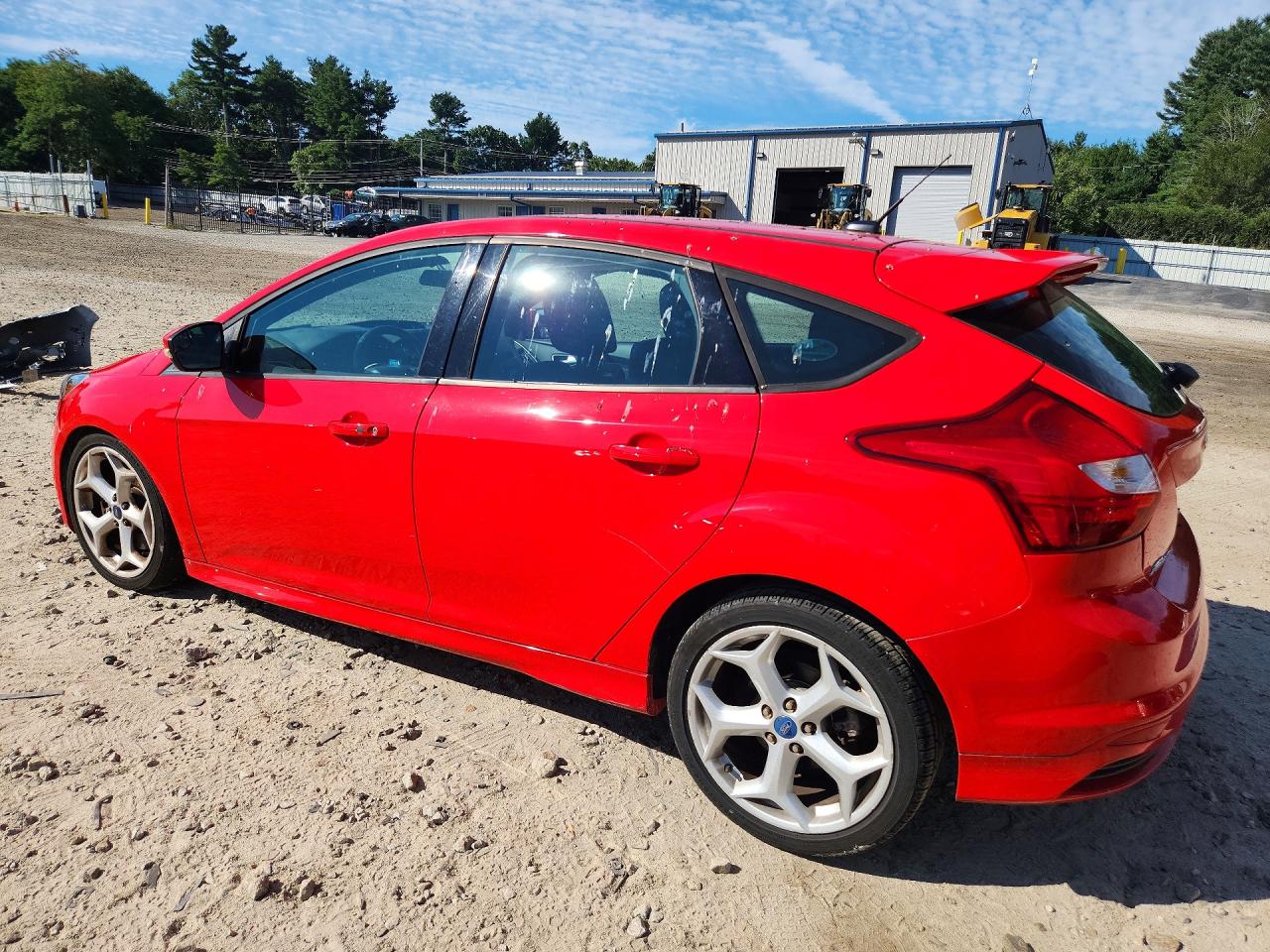2014 Ford Focus St Red vin: 1FADP3L92EL125215