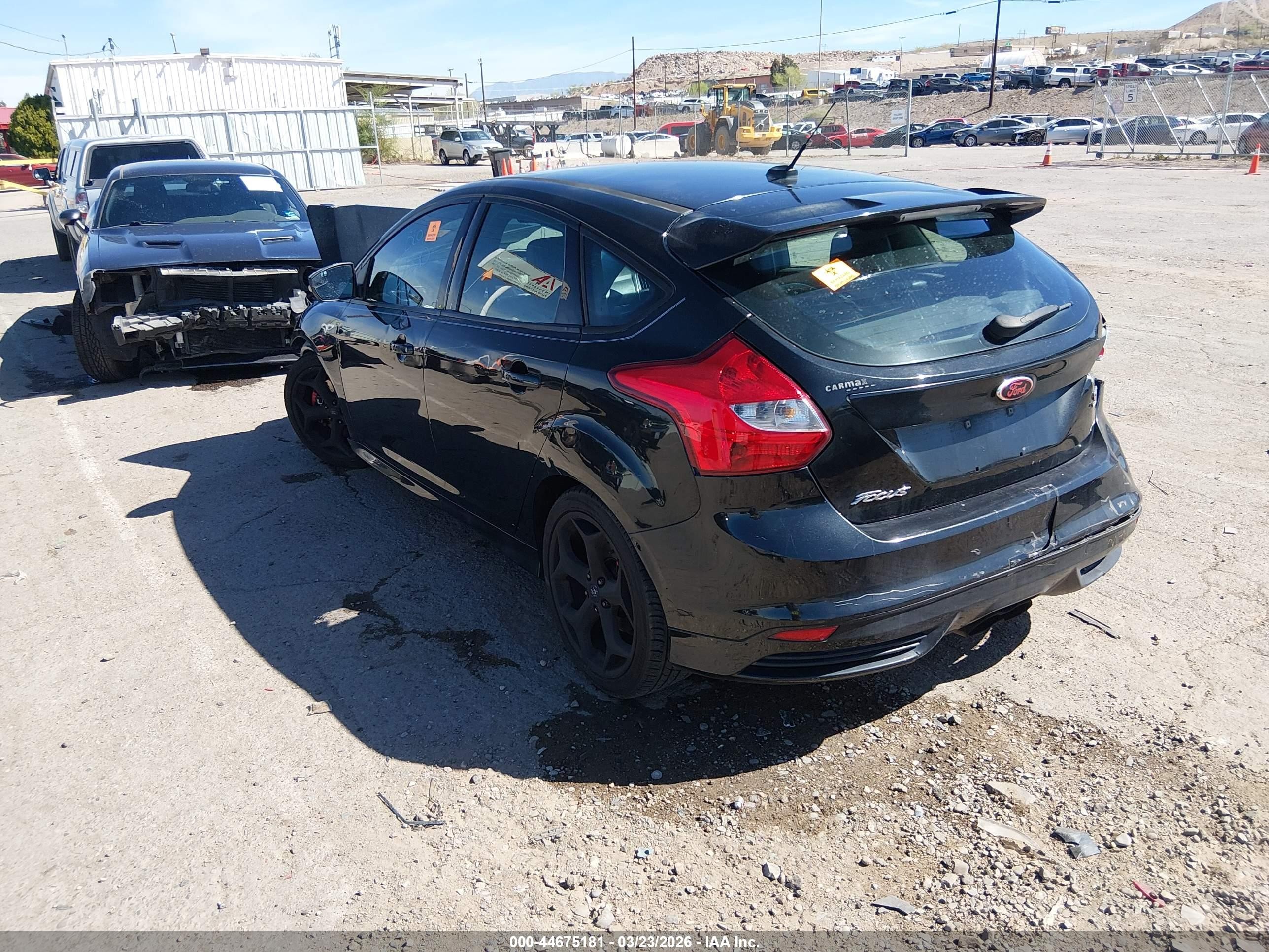 2014 Ford Focus St   Black vin: 1FADP3L92EL243782