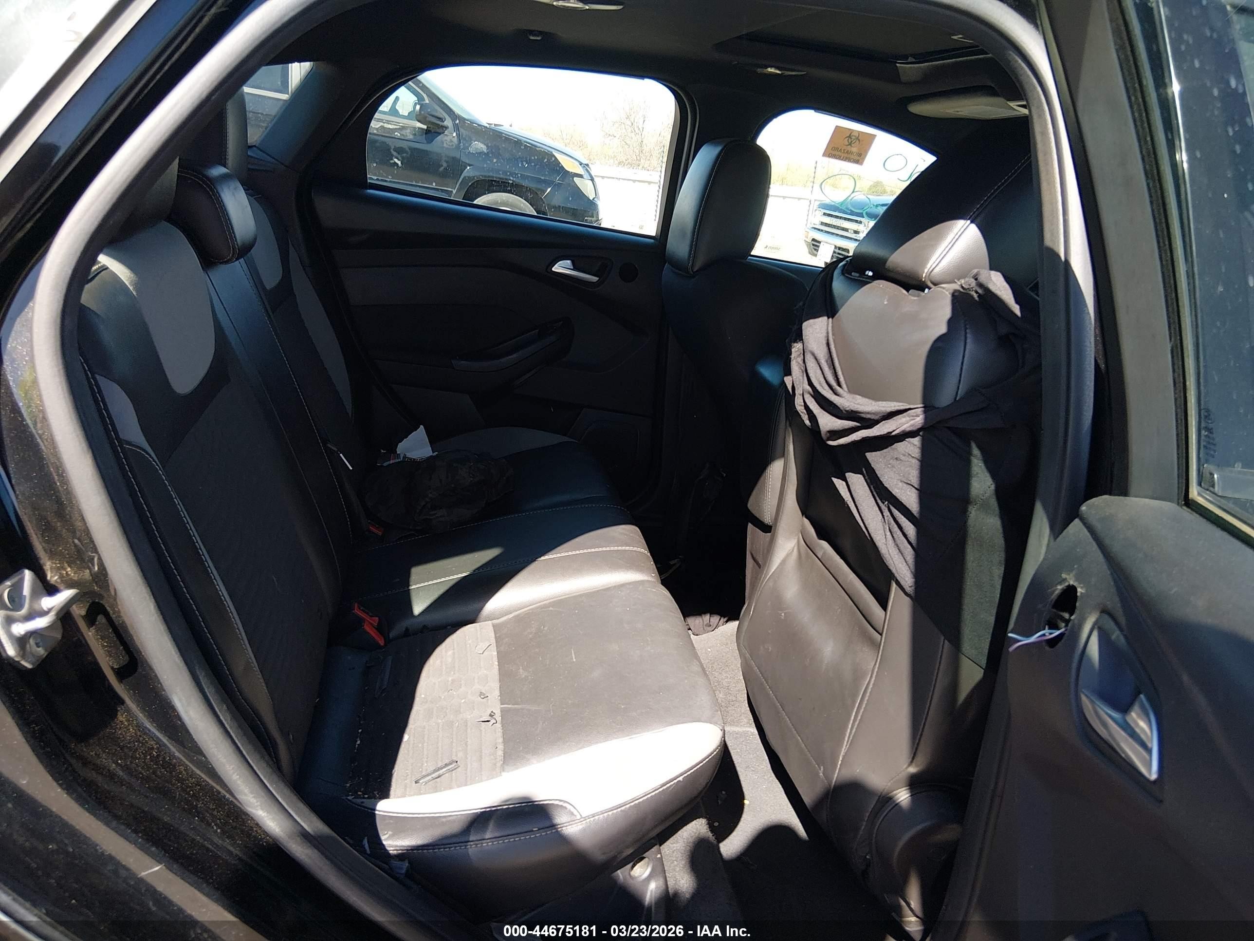 2014 Ford Focus St   Black vin: 1FADP3L92EL243782