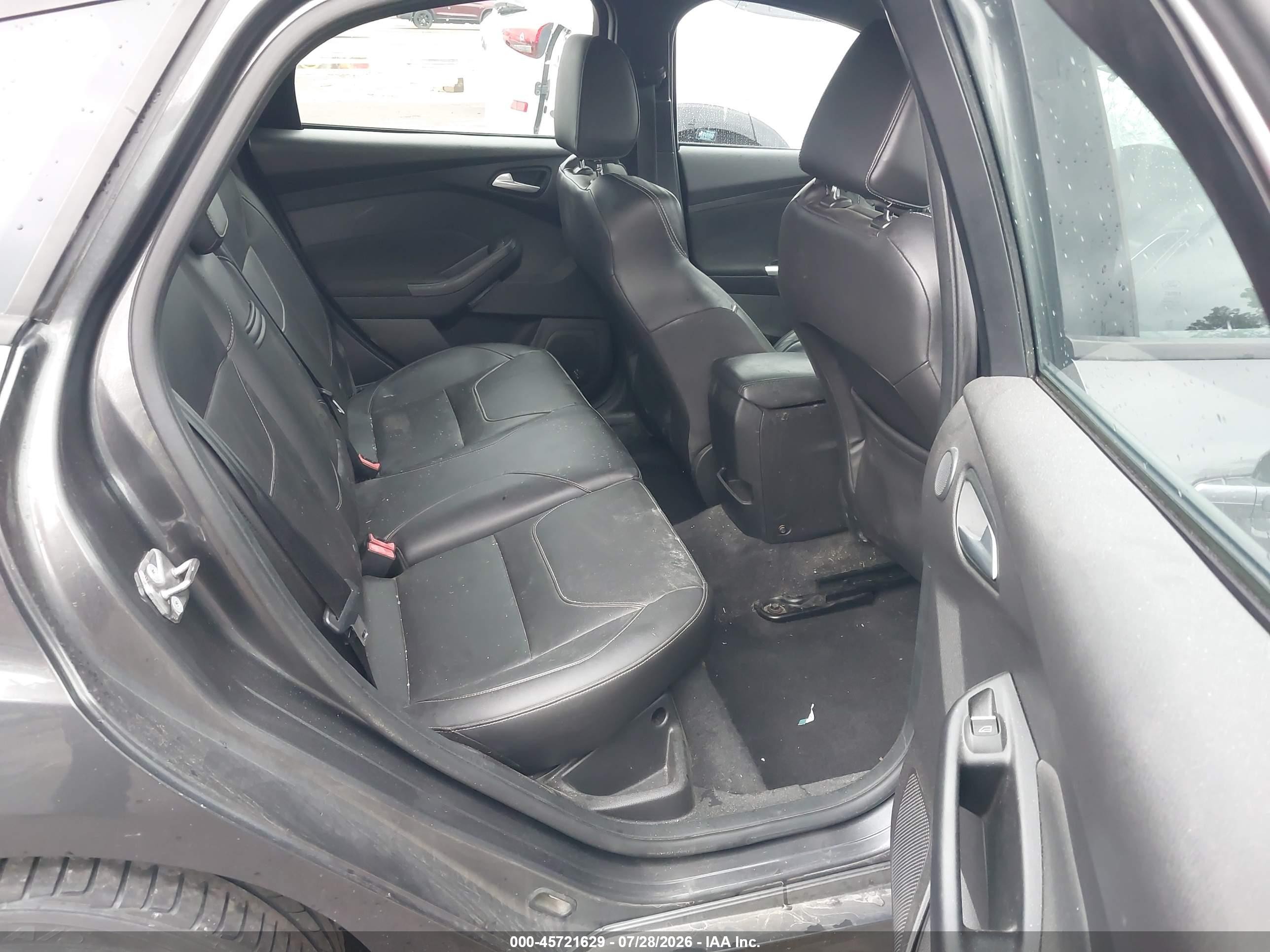 2015 Ford Focus St Gray vin: 1FADP3L92FL251950