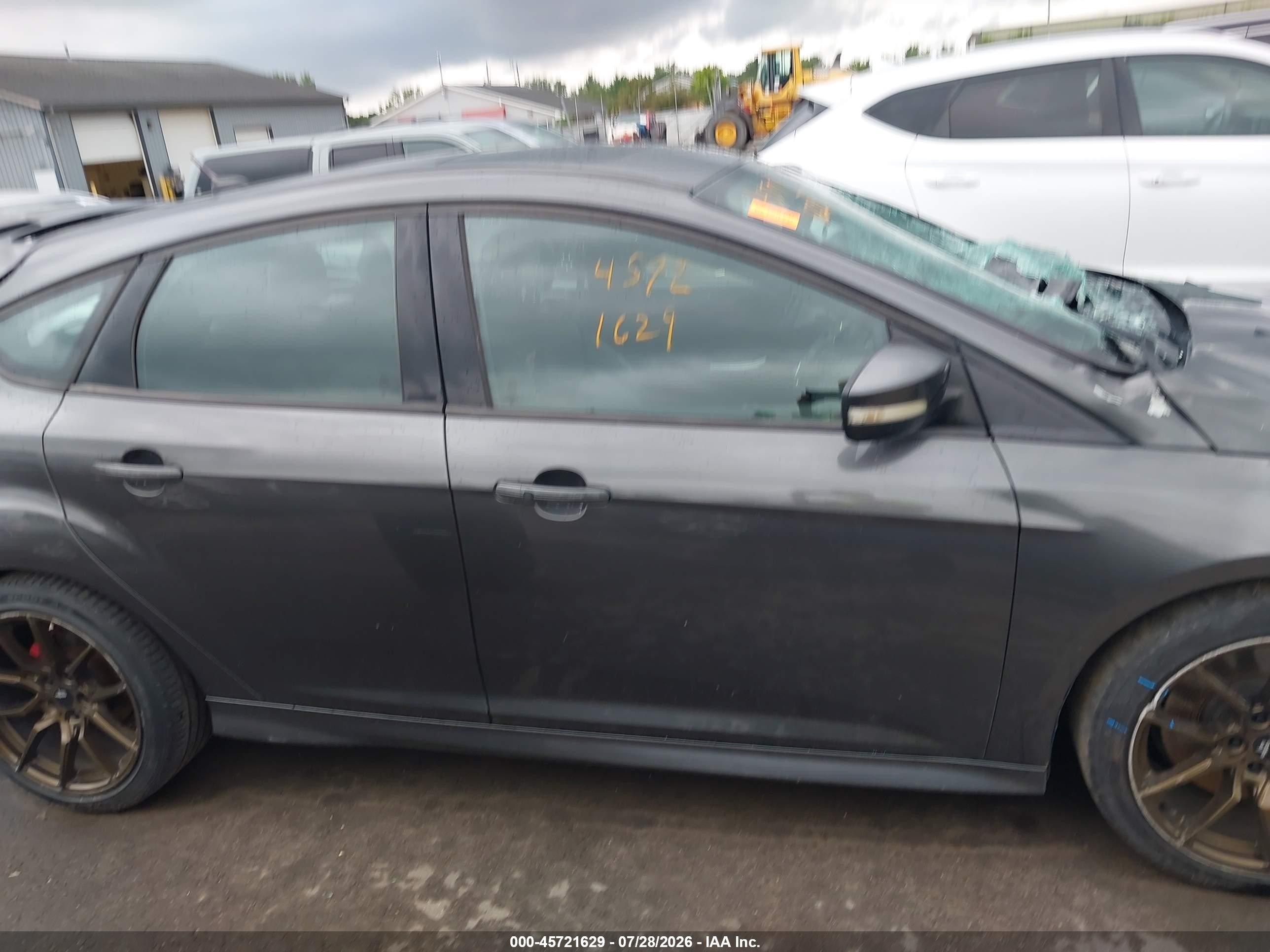 2015 Ford Focus St Gray vin: 1FADP3L92FL251950