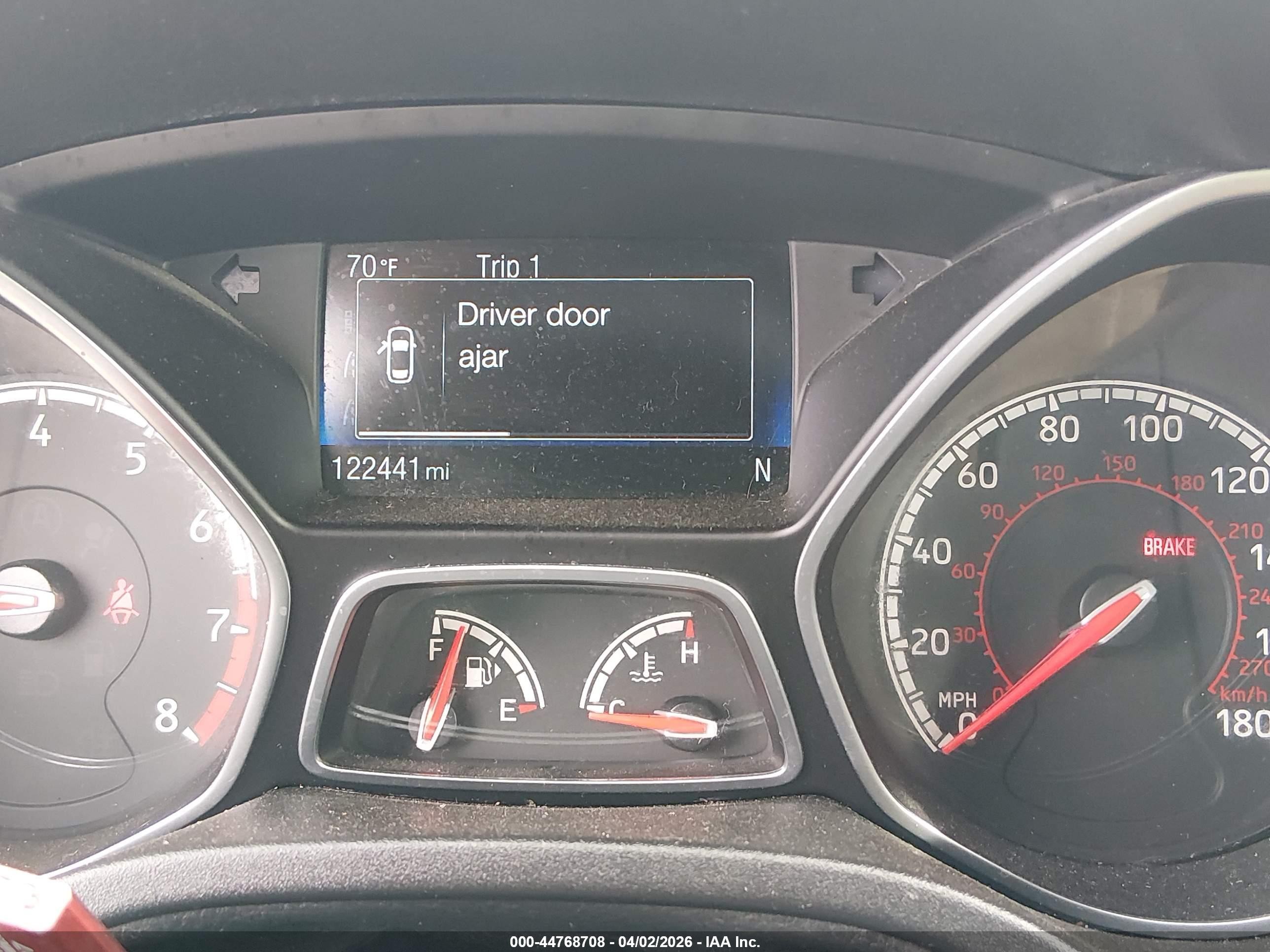 2015 Ford Focus St   Orange vin: 1FADP3L92FL264987