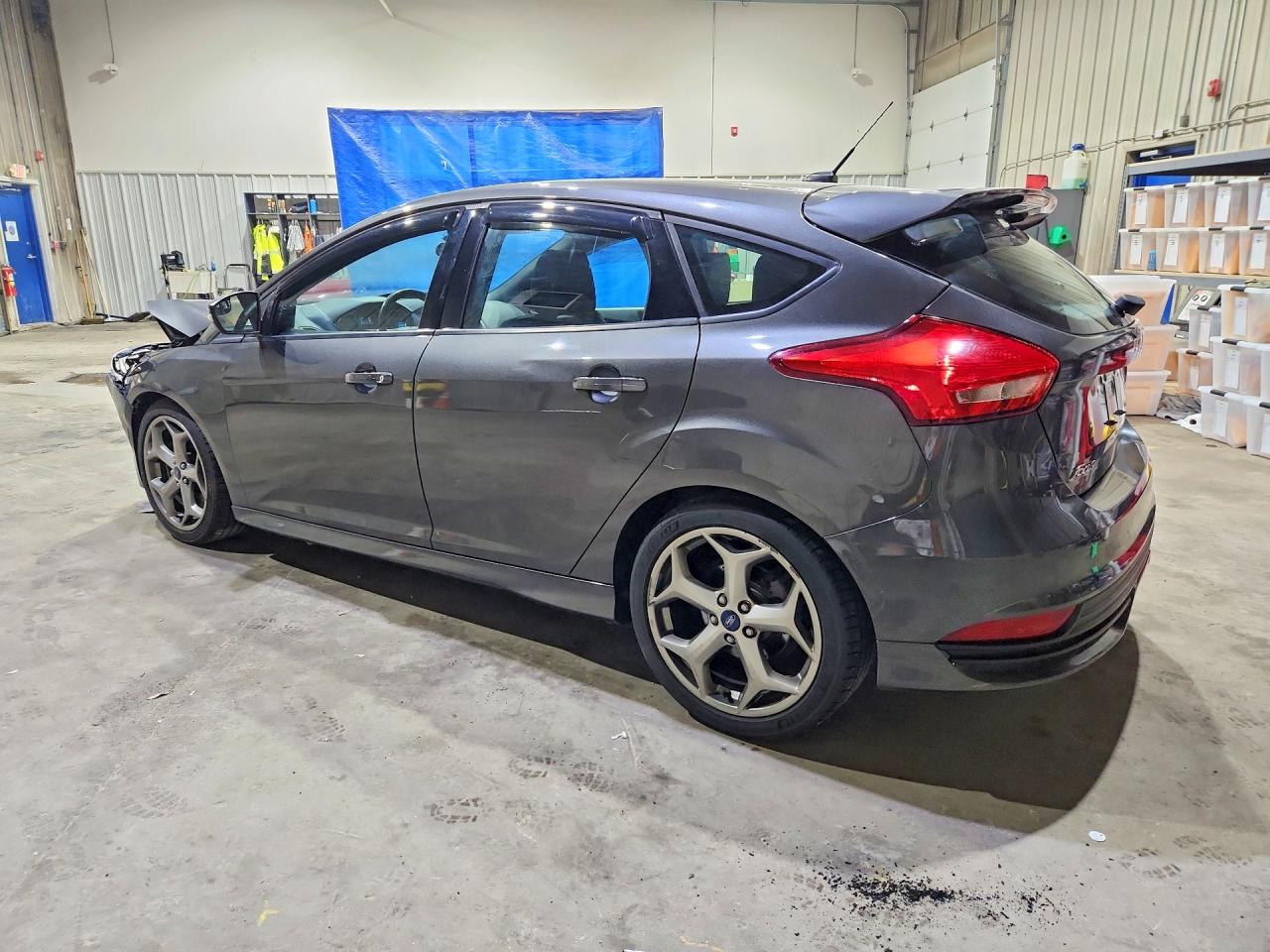 2015 Ford Focus St Gray vin: 1FADP3L92FL353104