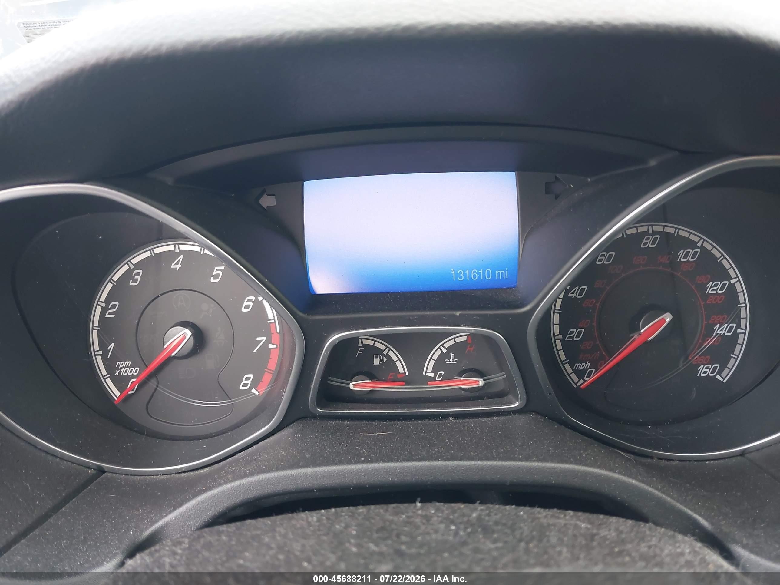 2013 Ford Focus St   Black vin: 1FADP3L93DL185597