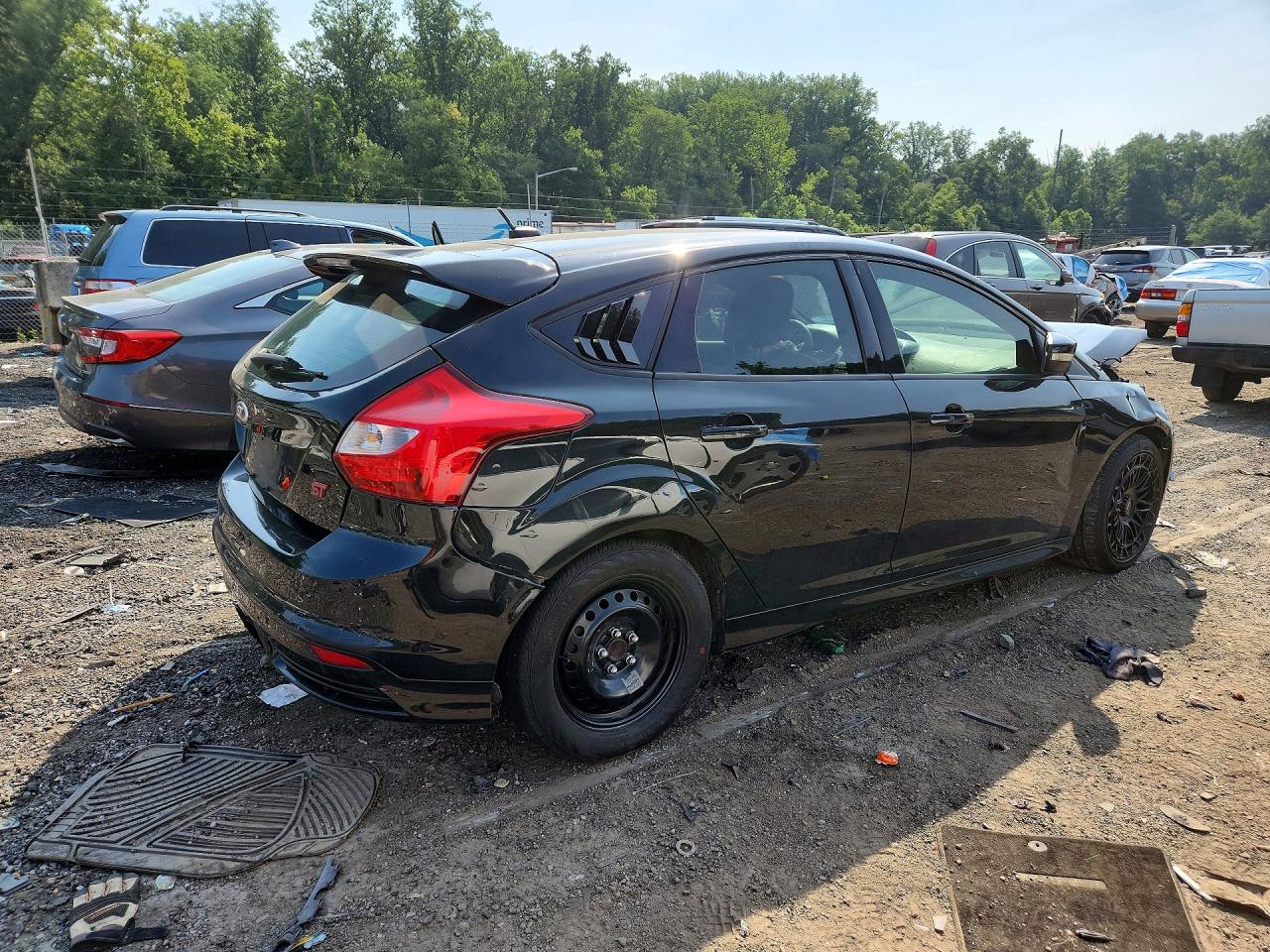 2013 Ford Focus St Black vin: 1FADP3L93DL240548