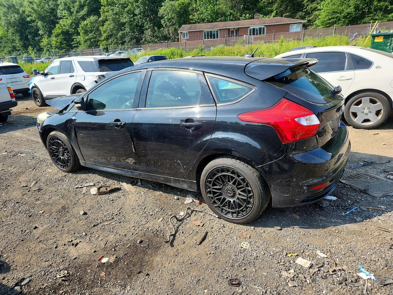 2013 Ford Focus St Black vin: 1FADP3L93DL240548