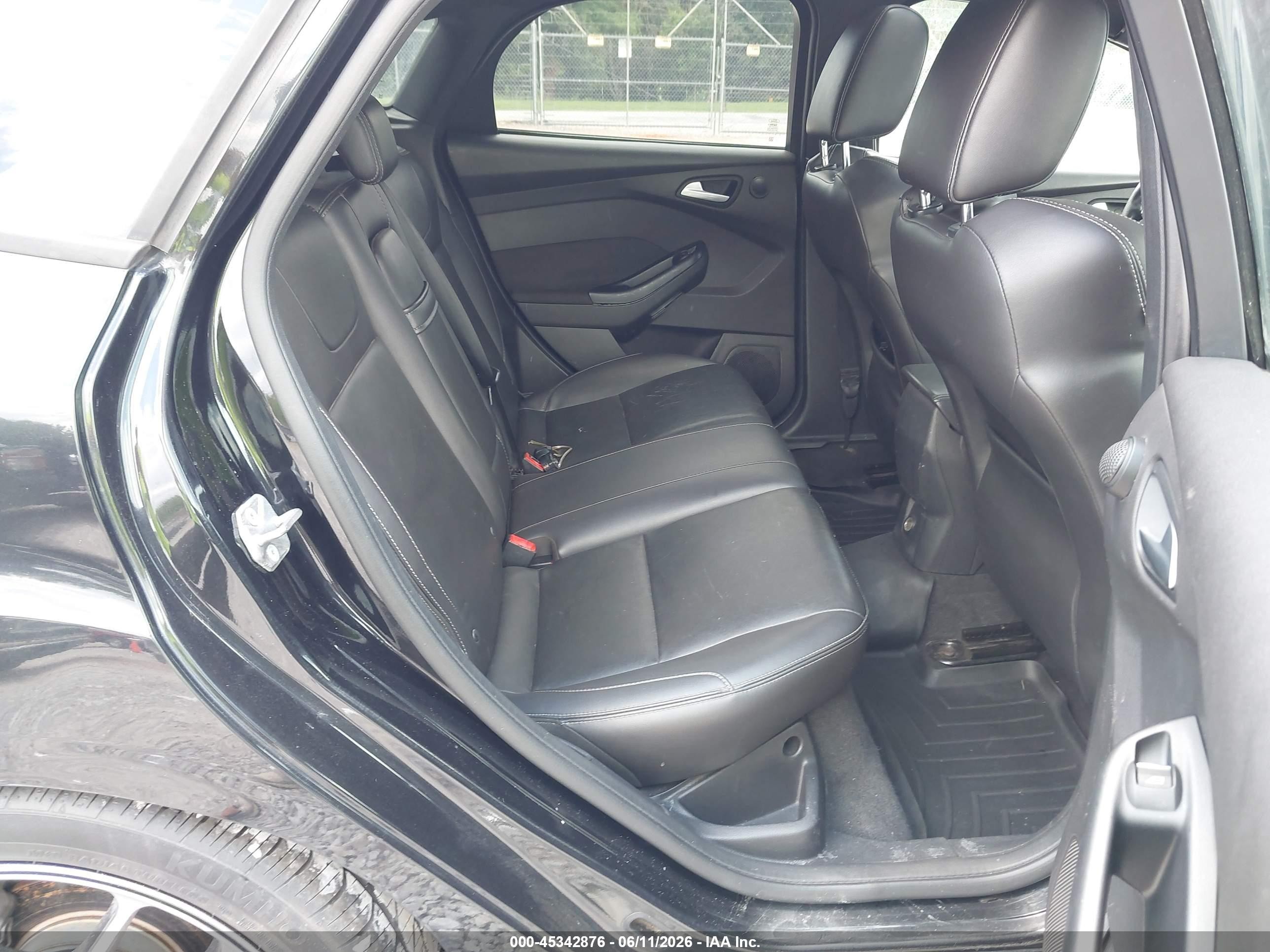 2013 Ford Focus St   Черный vin: 1FADP3L93DL294660