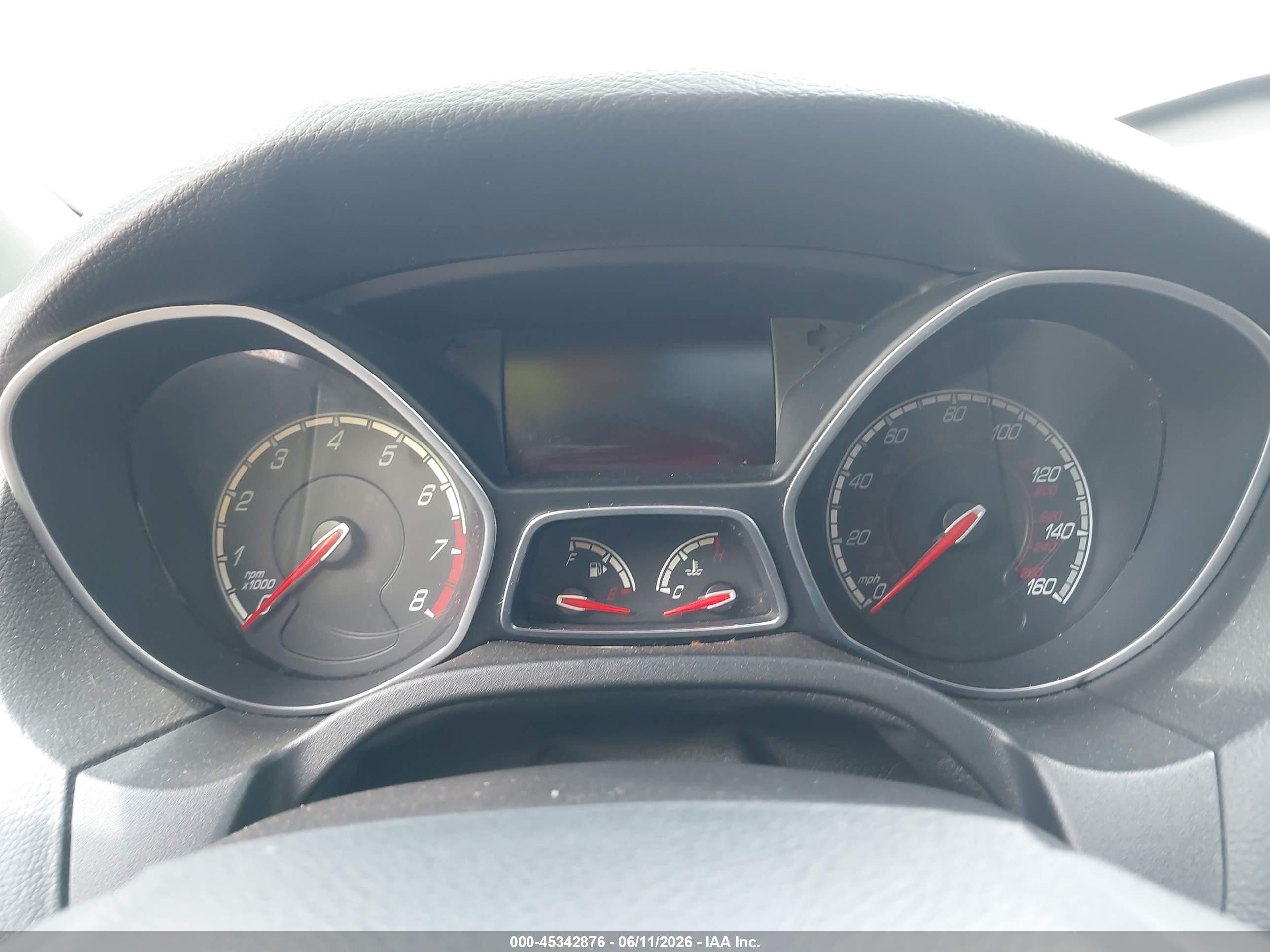2013 Ford Focus St   Черный vin: 1FADP3L93DL294660