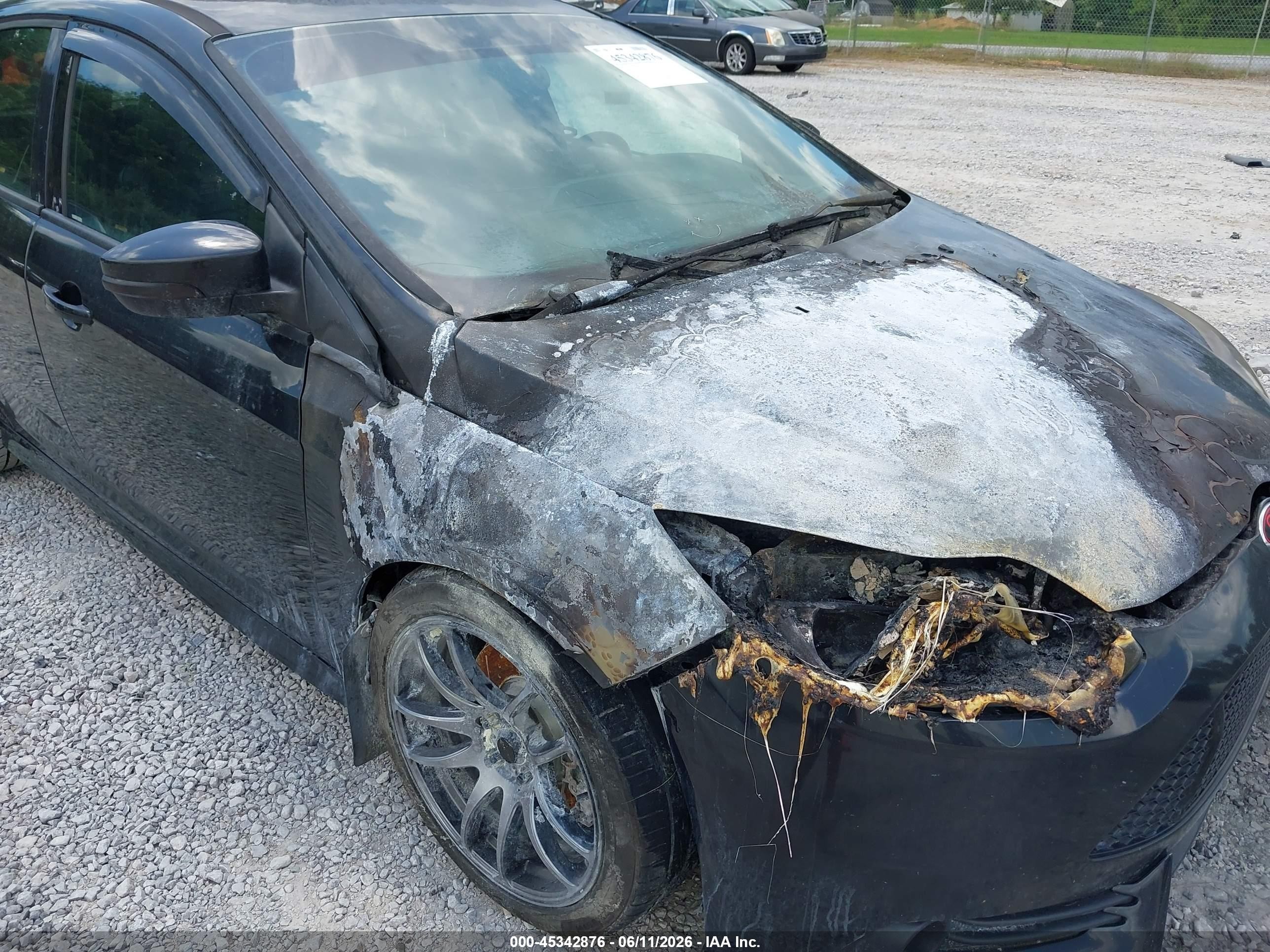 2013 Ford Focus St   Черный vin: 1FADP3L93DL294660