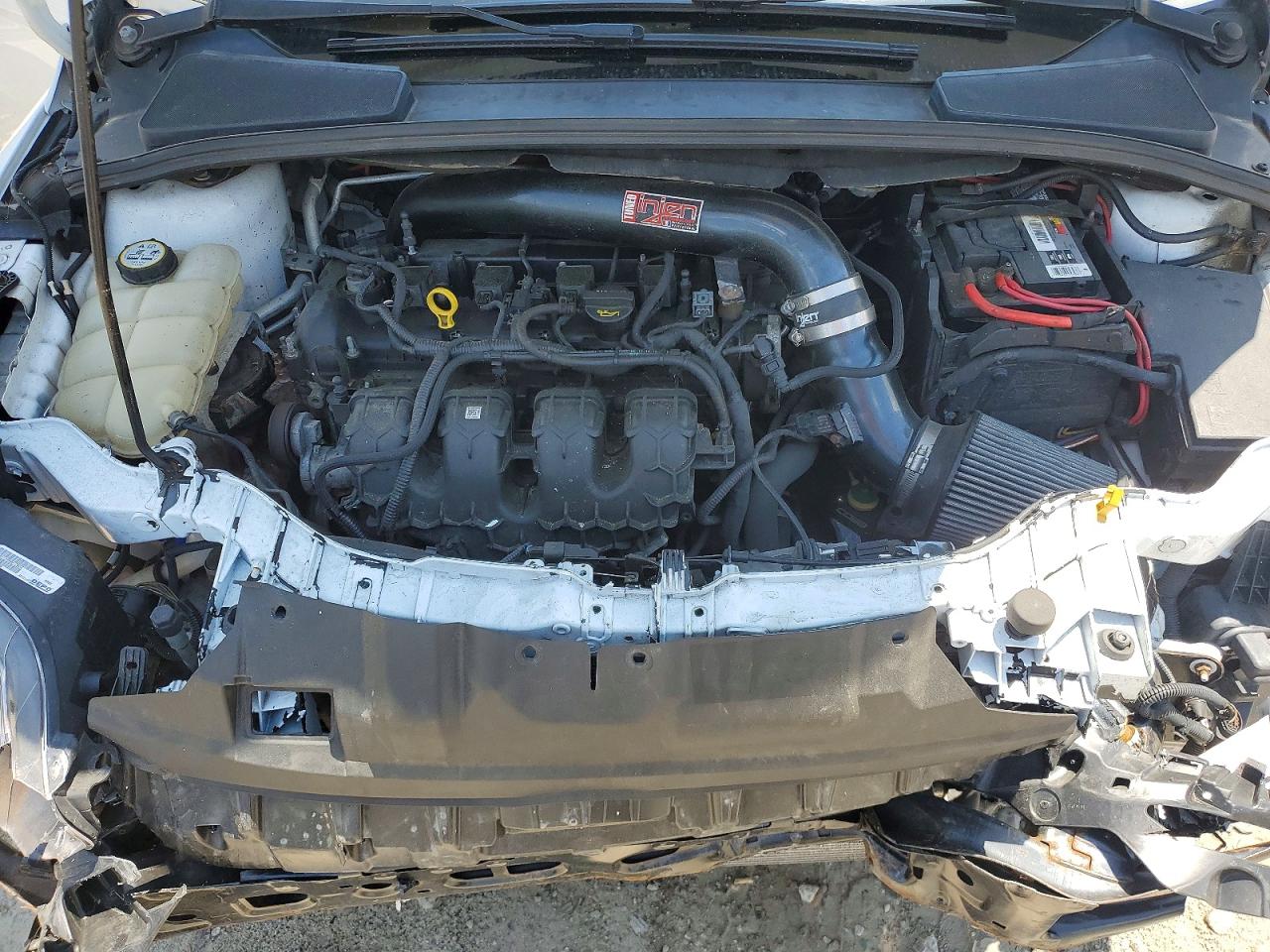 2013 Ford Focus St White vin: 1FADP3L93DL311487