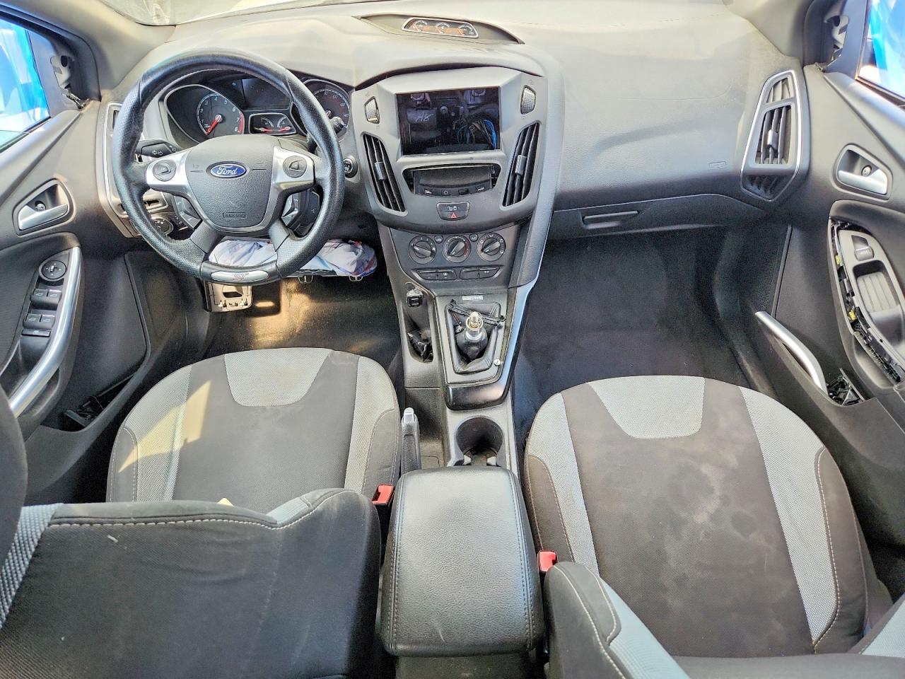 2013 Ford Focus St White vin: 1FADP3L93DL311487