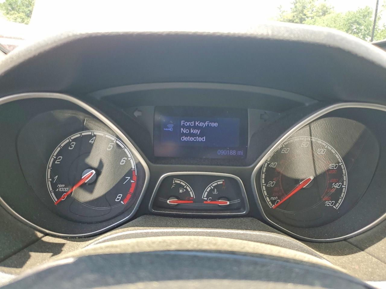 2013 Ford Focus St White vin: 1FADP3L93DL311487