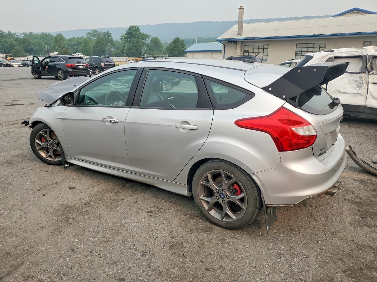 2014 Ford Focus St Silver vin: 1FADP3L93EL199470