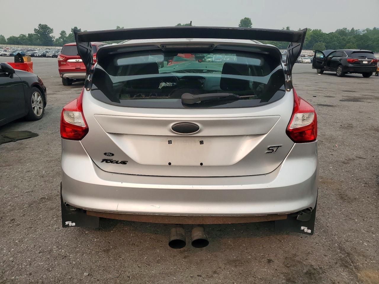 2014 Ford Focus St Silver vin: 1FADP3L93EL199470