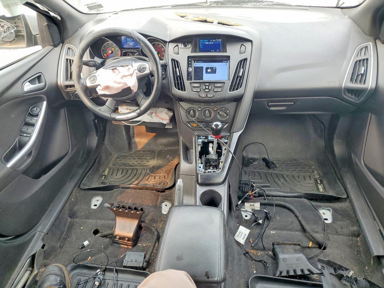 2014 Ford Focus St Silver vin: 1FADP3L93EL199470