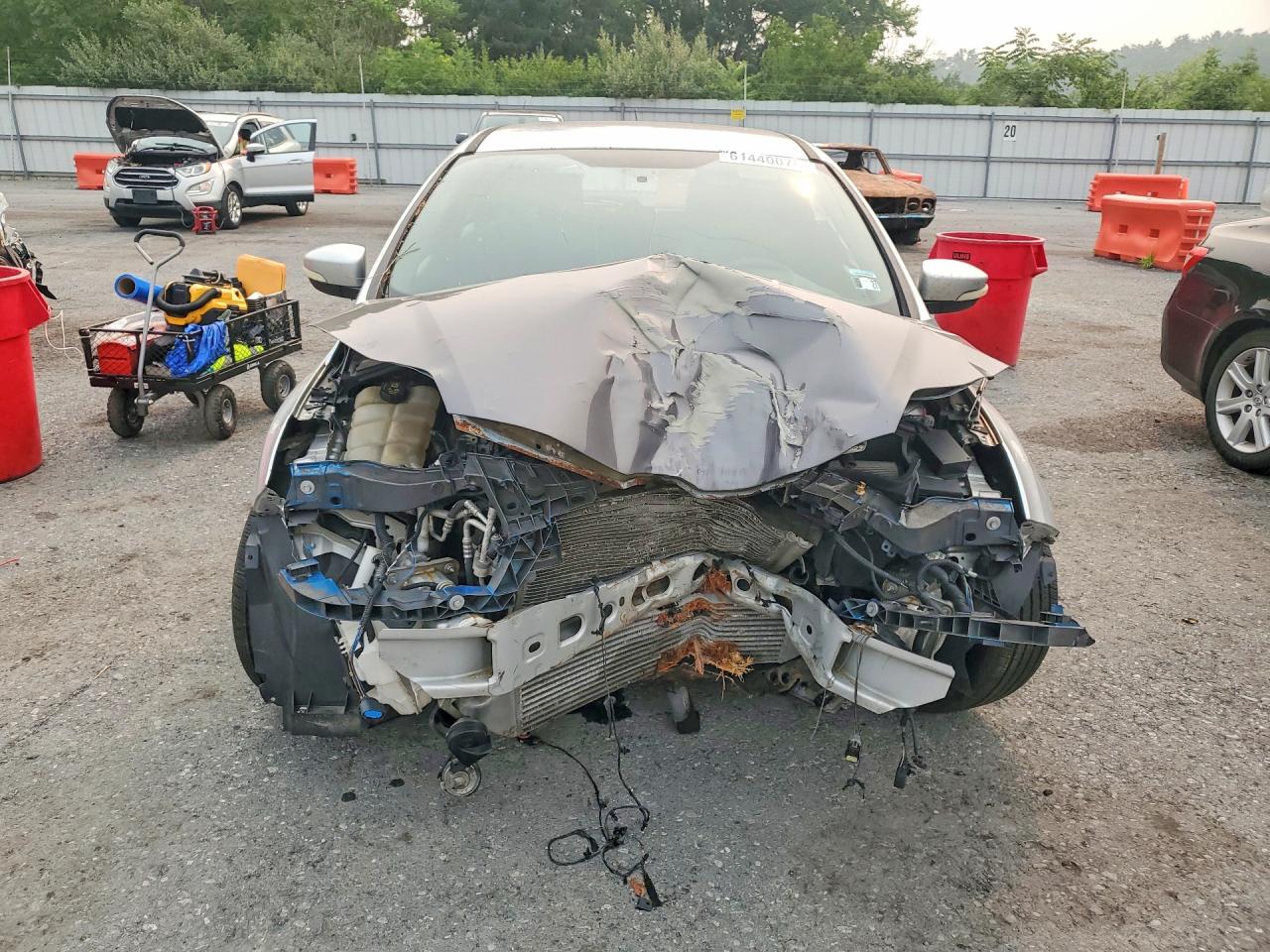 2014 Ford Focus St Silver vin: 1FADP3L93EL199470