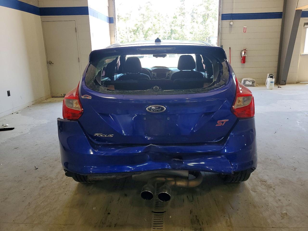 2014 Ford Focus St Blue vin: 1FADP3L93EL388071