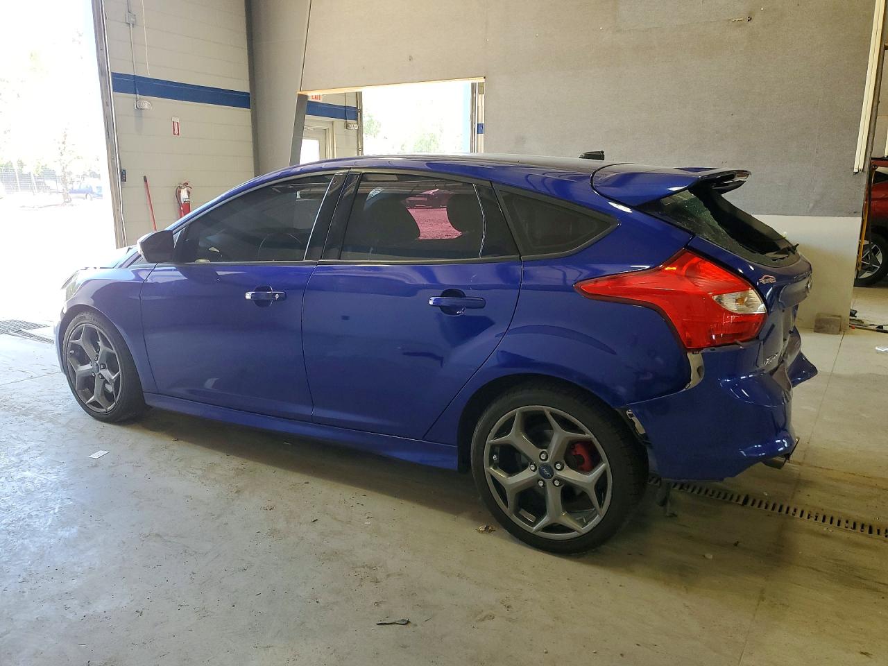 2014 Ford Focus St Blue vin: 1FADP3L93EL388071