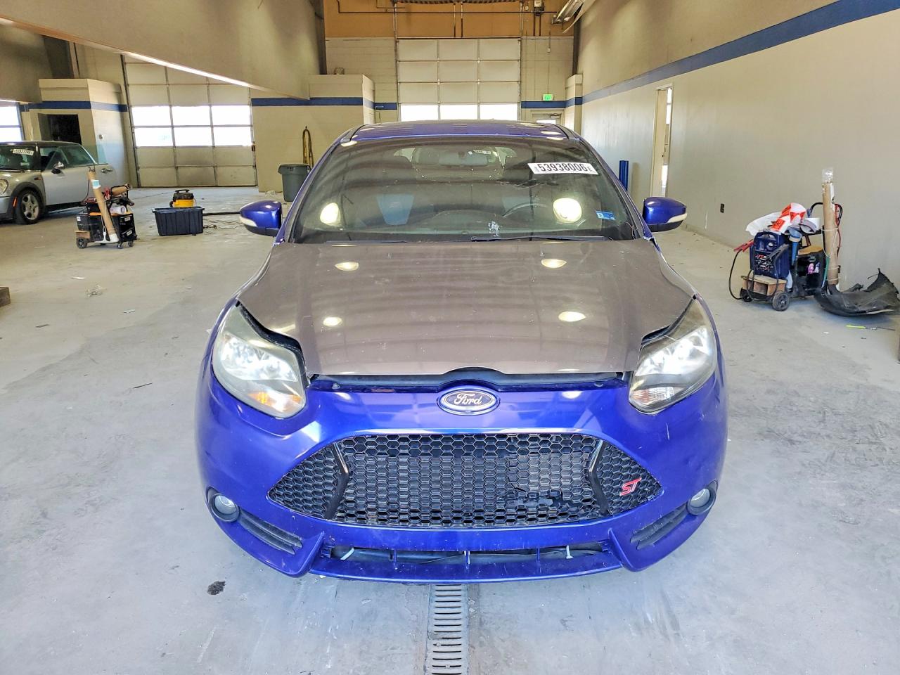 2014 Ford Focus St Blue vin: 1FADP3L93EL388071
