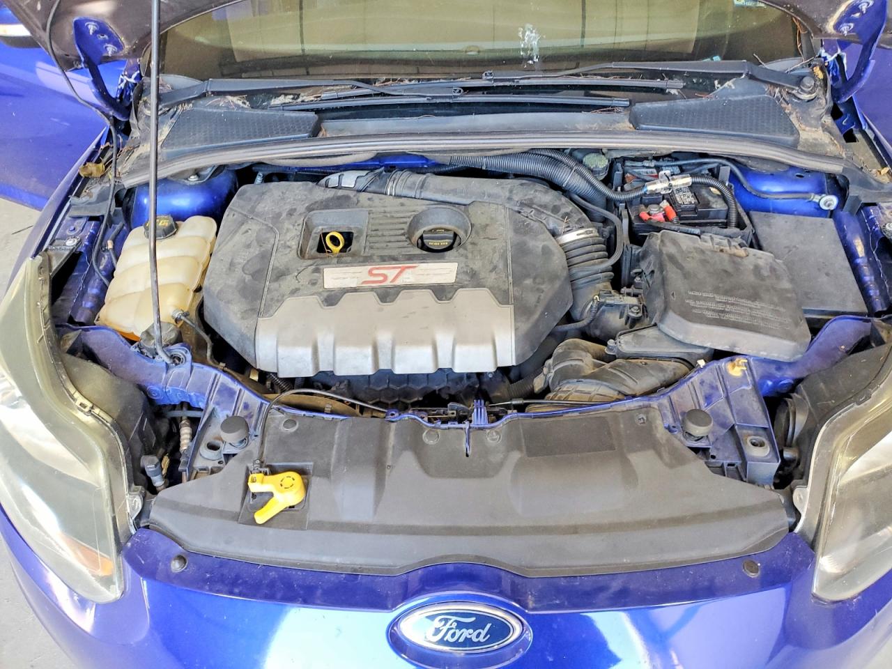 2014 Ford Focus St Blue vin: 1FADP3L93EL388071